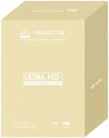 پروژکتور هوشمند مینی 4K مدل HY300 PRO، وای فای 6 5G، بلوتوث 5.0، چرخش 180 درجه، پروژکتور ویدئویی خانگی قابل حمل