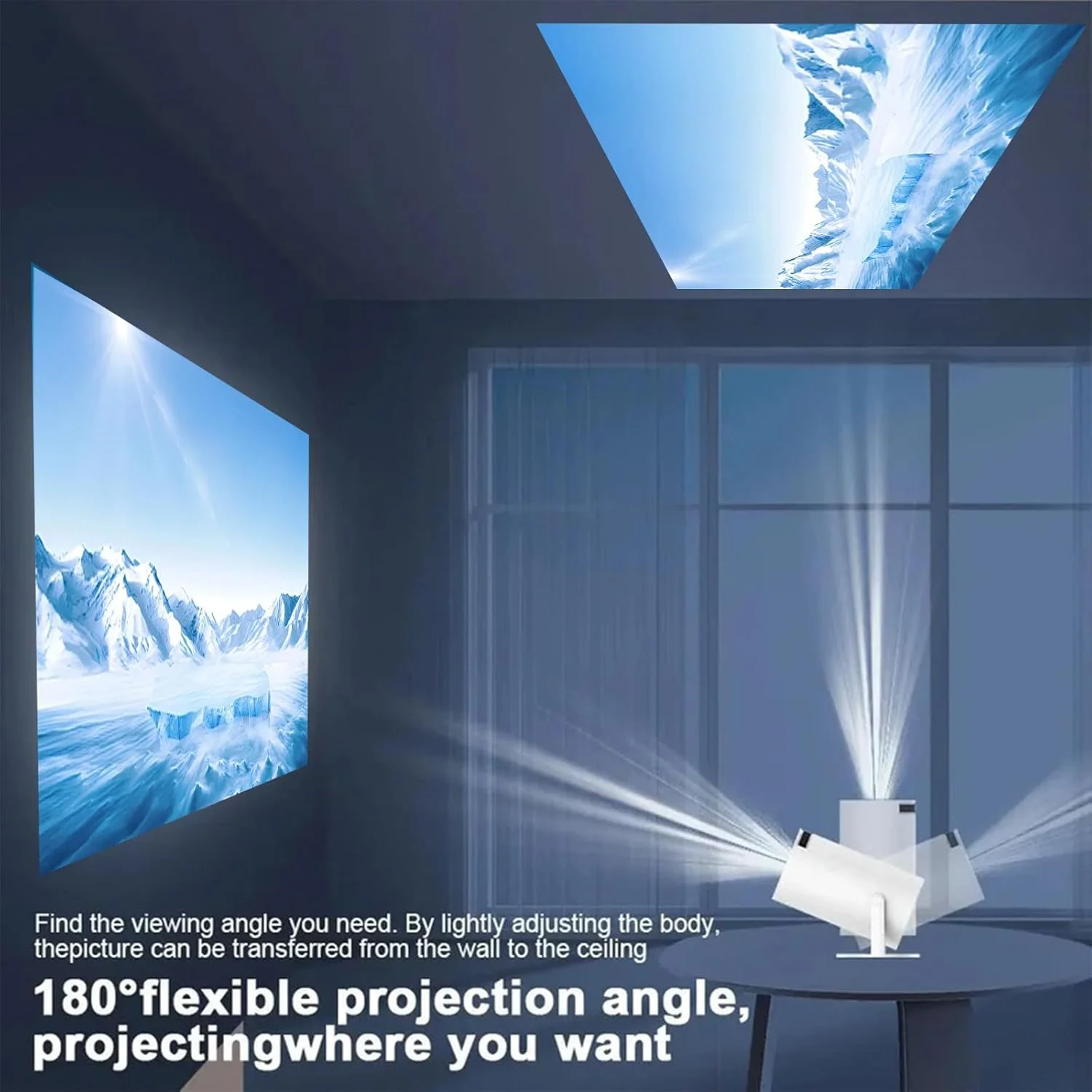 پروژکتور مینی HATAH، پروژکتور قابل حمل با پشتیبانی از 4K+، بلوتوث 5.0، وای فای 6، پروژکتور هوشمند سازگار با اندروید 13.0/استیک تلویزیون/HDMI/USB/TF/صوتی، سینمای خانگی، HY300 Pro پروژکتور مینی HATAH، پروژکتور قابل حمل با پشتیبانی از 4K+، بلوتوث 5.0، وای فای 6، پروژکتور هوشمند سازگار با اندروید 13.0/استیک تلویزیون/HDMI/USB/TF/صوتی، سینمای خانگی، HY300 Pro