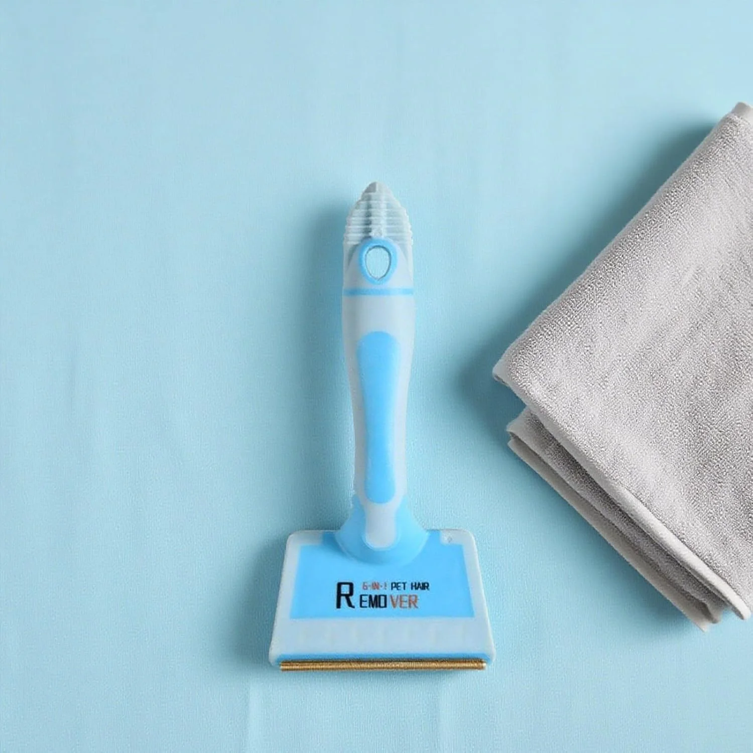 ابزار چند منظوره حذف موی حیوانات خانگی | پاک کننده و خراشنده قابل استفاده مجدد برای مبلمان، لباس، فرش، موکت، کاناپه، صندلی ماشین، تخت خواب سگ و گربه