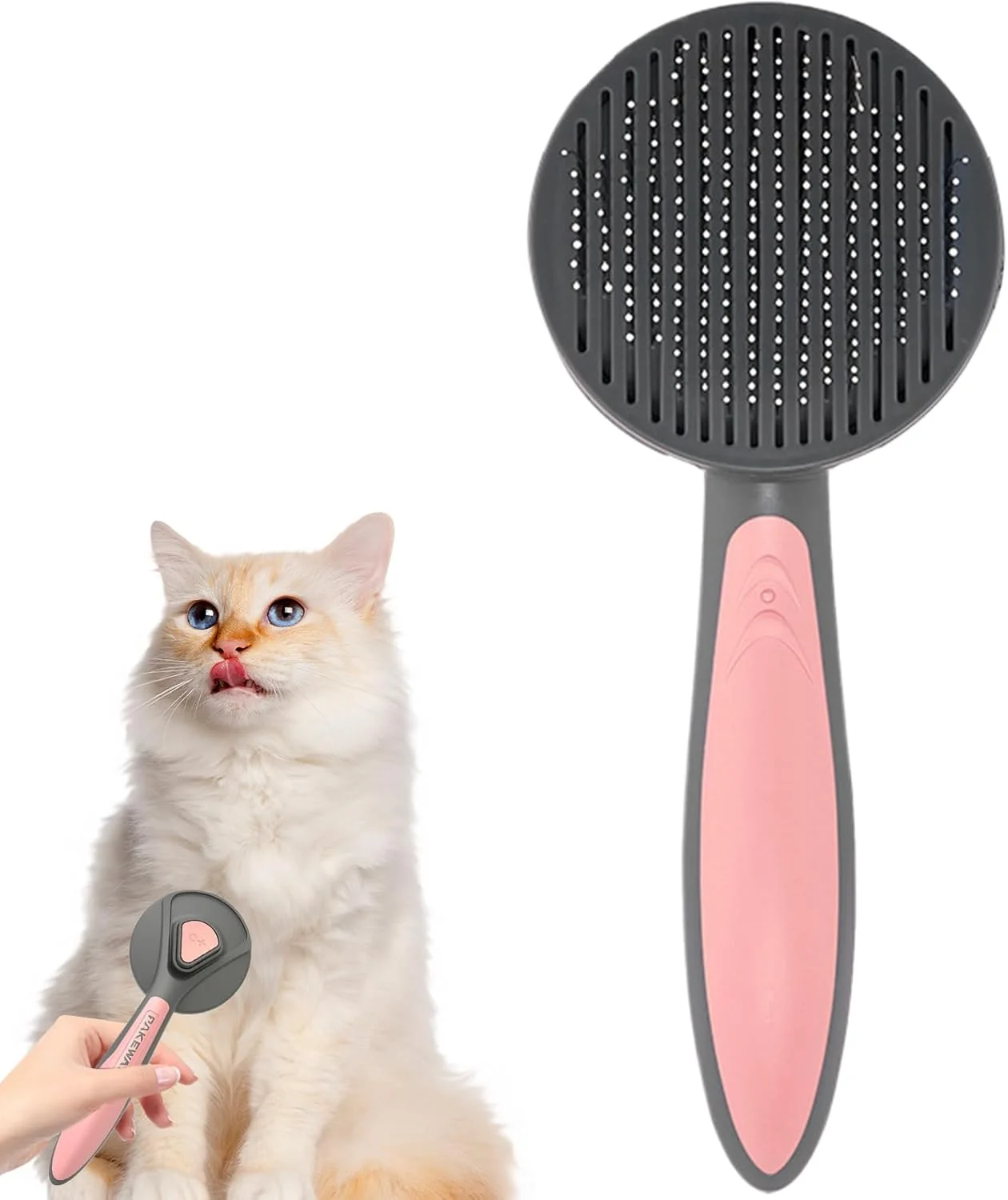 برس نرم کننده سگ - مناسب پوست - شانه حمام ریزش موی حیوانات خانگی | برای سگ، خرگوش، اسب، نژادهای کوچک، متوسط و بزرگ، مناسب استفاده روزانه در خانه و مسافرت