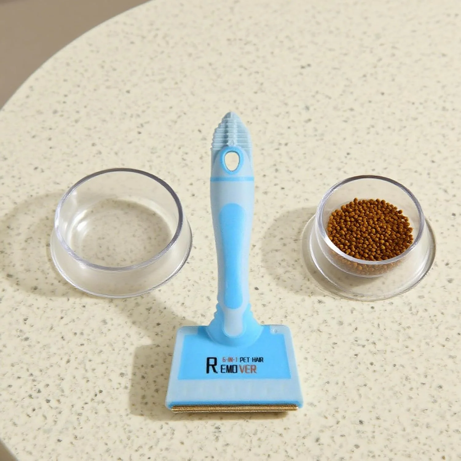 ابزار چند منظوره حذف موی حیوانات خانگی | پاک کننده و خراشنده قابل استفاده مجدد برای مبلمان، لباس، فرش، موکت، کاناپه، صندلی ماشین، تخت خواب سگ و گربه