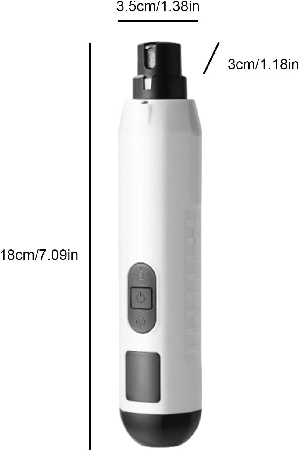 سوهان ناخن سگ بی صدا، ابزار پیرایش پنجه، ابزار برقی سوهان 5 سرعته قابل شارژ USB برای مراقبت از ناخن انگشتان پا گربه سگ بچه گربه پیرایش پنجه حیوان خانگی سوهان ناخن سگ بی صدا، ابزار پیرایش پنجه، ابزار برقی سوهان 5 سرعته قابل شارژ USB برای مراقبت از ناخن انگشتان پا گربه سگ بچه گربه پیرایش پنجه حیوان خانگی