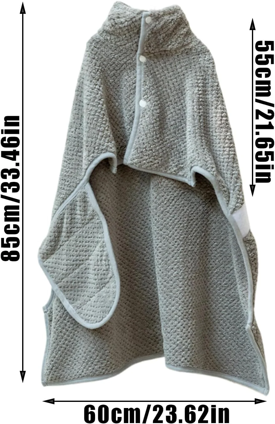 روپوش خشک کن سگ، جاذب و سازگار با پوست | حوله تن پوش سگ برای بعد از حمام | مناسب برای توله سگ، بچه گربه، گربه، ساحل، استخر، خانه، مسافرت، حمام و شنا روپوش خشک کن سگ، جاذب و سازگار با پوست | حوله تن پوش سگ برای بعد از حمام | مناسب برای توله سگ، بچه گربه، گربه، ساحل، استخر، خانه، مسافرت، حمام و شنا