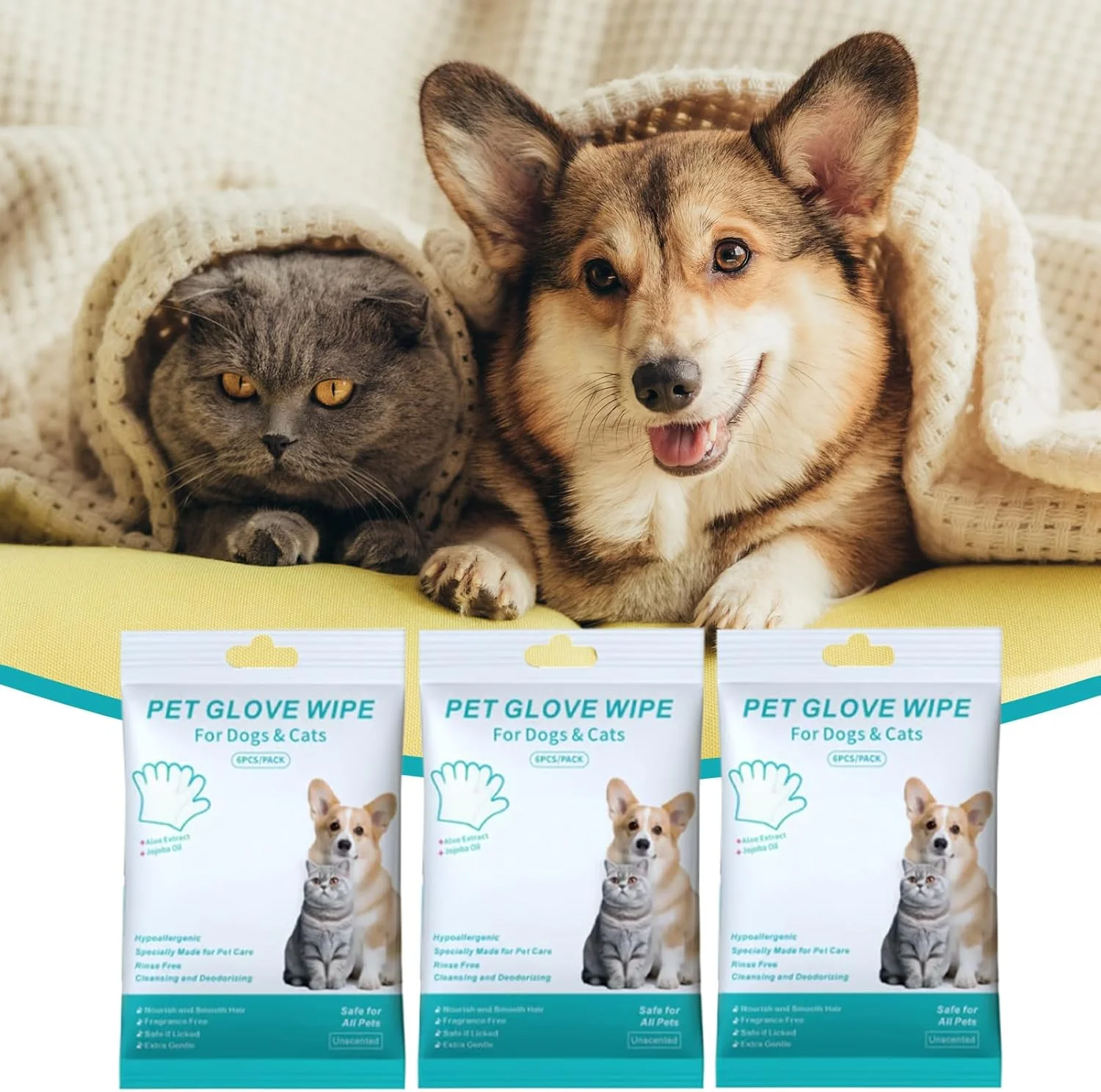 دستکش های تمیز کننده سگ، دستکش های شستشوی ضد بوی سگ 3 عددی، دستکش های نظافت و از بین برنده موی حیوانات خانگی برای تمیز کردن، نگهداری، حمام کردن توله سگ، بچه گربه، مسافرت روزانه دستکش های تمیز کننده سگ، دستکش های شستشوی ضد بوی سگ 3 عددی، دستکش های نظافت و از بین برنده موی حیوانات خانگی برای تمیز کردن، نگهداری، حمام کردن توله سگ، بچه گربه، مسافرت روزانه