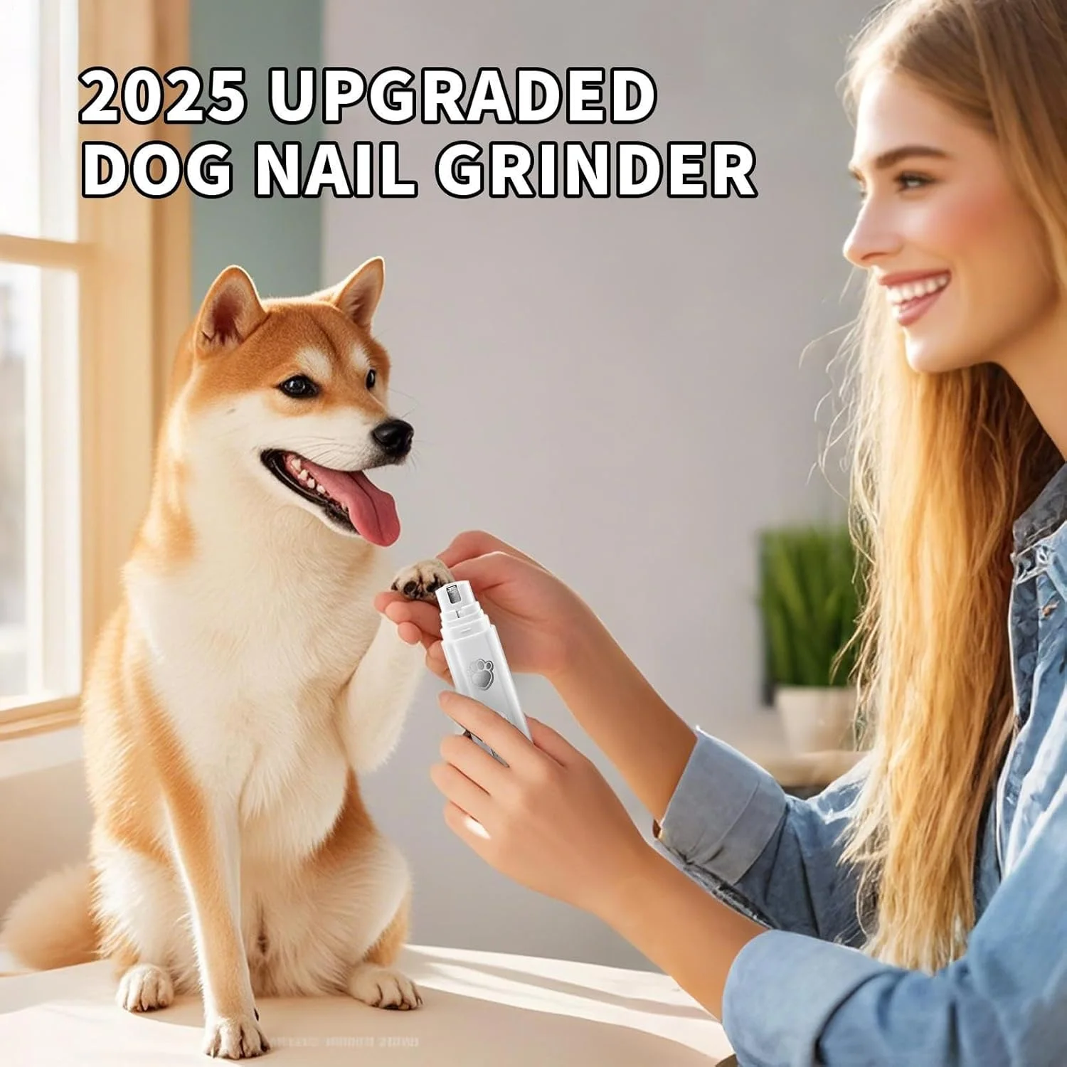 سوهان برقی ناخن سگ، دستگاه پیرایش ناخن توله سگ با قابلیت شارژ USB - دستگاه سنگ زنی ناخن حیوانات خانگی برقی 2 سرعته با باتری 500 میلی آمپر ساعتی برای بچه گربه، توله سگ کوچک، بزرگ و متوسط سوهان برقی ناخن سگ، دستگاه پیرایش ناخن توله سگ با قابلیت شارژ USB - دستگاه سنگ زنی ناخن حیوانات خانگی برقی 2 سرعته با باتری 500 میلی آمپر ساعتی برای بچه گربه، توله سگ کوچک، بزرگ و متوسط