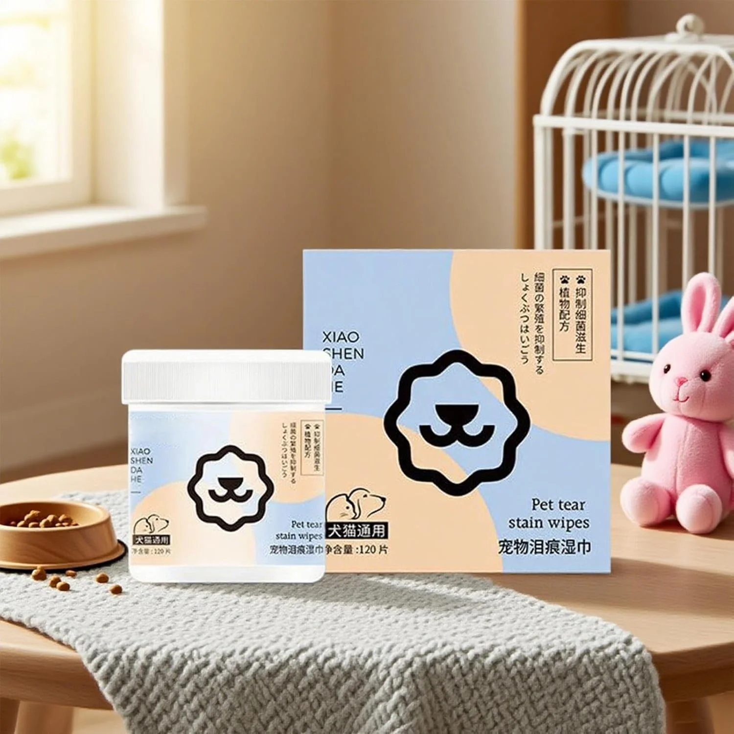 دستمال مرطوب پاک کننده چشم سگ - دستمال مرطوب ایمن برای تمیز کردن پنجه توله سگ، لوازم مراقبت از چشم سگ نرم برای توله سگ ها، بچه گربه ها و خرگوش های کوچک، متوسط و بزرگ دستمال مرطوب پاک کننده چشم سگ - دستمال مرطوب ایمن برای تمیز کردن پنجه توله سگ، لوازم مراقبت از چشم سگ نرم برای توله سگ ها، بچه گربه ها و خرگوش های کوچک، متوسط و بزرگ