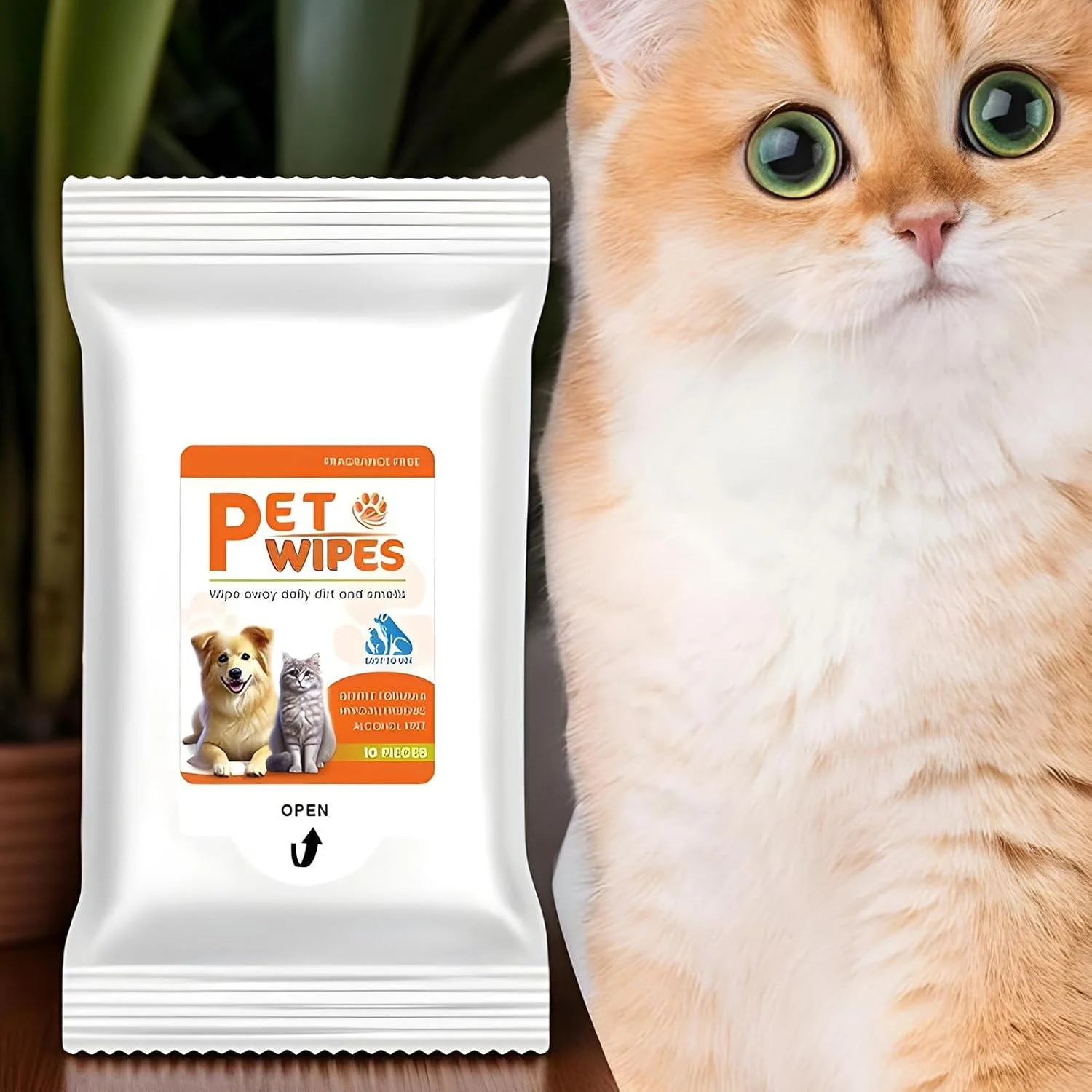 دستمال مرطوب چشم سگ برای ترشحات و پوسته - دستمال مرطوب نرم و سازگار با پوست حیوانات خانگی | لوازم بهداشتی حیوانات خانگی برای نظافت، شستشو، تمیز کردن پنجه، حمام، بهداشت توله سگ و بچه گربه، دامپزشکی، داخل و خارج از خانه دستمال مرطوب چشم سگ برای ترشحات و پوسته - دستمال مرطوب نرم و سازگار با پوست حیوانات خانگی | لوازم بهداشتی حیوانات خانگی برای نظافت، شستشو، تمیز کردن پنجه، حمام، بهداشت توله سگ و بچه گربه، دامپزشکی، داخل و خارج از خانه