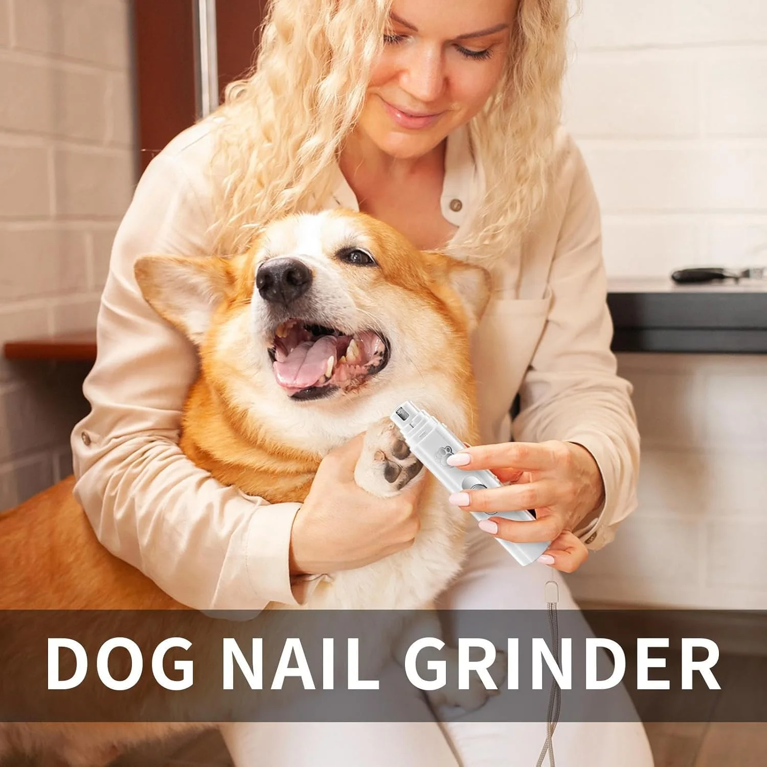 سوهان ناخن سگ، پیرایشگر پنجه توله سگ قابل شارژ USB | دستگاه سنگ زنی ناخن حیوانات خانگی برقی 2 سرعته با باتری 500 میلی آمپر ساعتی برای بچه گربه، توله سگ کوچک، بزرگ و متوسط سوهان ناخن سگ، پیرایشگر پنجه توله سگ قابل شارژ USB | دستگاه سنگ زنی ناخن حیوانات خانگی برقی 2 سرعته با باتری 500 میلی آمپر ساعتی برای بچه گربه، توله سگ کوچک، بزرگ و متوسط