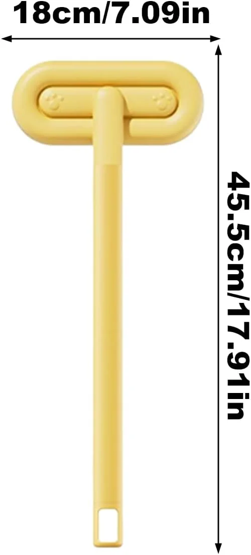 برس مو جمع کن حیوانات خانگی - دسته بلند قابل استفاده مجدد با طراحی ارگونومیک، جارو مو جمع کن حیوانات خانگی | برای مبلمان مبل ماشین لباسشویی داخلی - توله سگ بچه گربه برس مو جمع کن حیوانات خانگی - دسته بلند قابل استفاده مجدد با طراحی ارگونومیک، جارو مو جمع کن حیوانات خانگی | برای مبلمان مبل ماشین لباسشویی داخلی - توله سگ بچه گربه