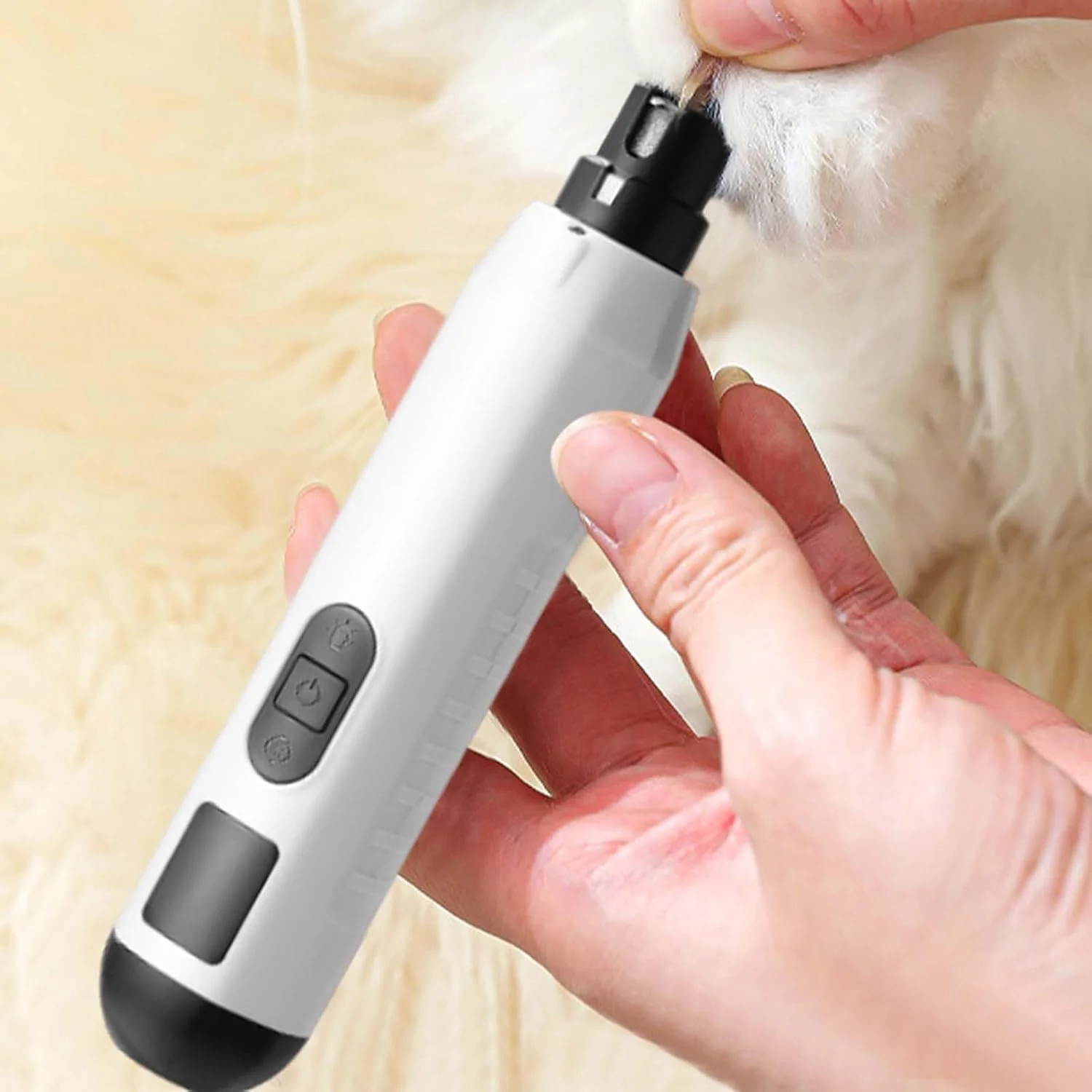 سوهان ناخن سگ بی صدا | ناخن گیر گربه | ابزار برقی سوهان 5 سرعته بی صدا قابل شارژ USB برای مراقبت از ناخن پنجه سگ گربه بچه گربه سوهان ناخن سگ بی صدا | ناخن گیر گربه | ابزار برقی سوهان 5 سرعته بی صدا قابل شارژ USB برای مراقبت از ناخن پنجه سگ گربه بچه گربه
