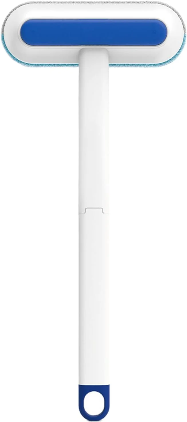 برس موی حیوانات خانگی - جارو موی حیوانات خانگی چند منظوره با دسته بلند | پاک کننده پرز قابل استفاده مجدد برای لباس، فرش، پنجره، کاشی، اتاق نشیمن، رختشویی، مبل، اتاق خواب و ملحفه برس موی حیوانات خانگی - جارو موی حیوانات خانگی چند منظوره با دسته بلند | پاک کننده پرز قابل استفاده مجدد برای لباس، فرش، پنجره، کاشی، اتاق نشیمن، رختشویی، مبل، اتاق خواب و ملحفه