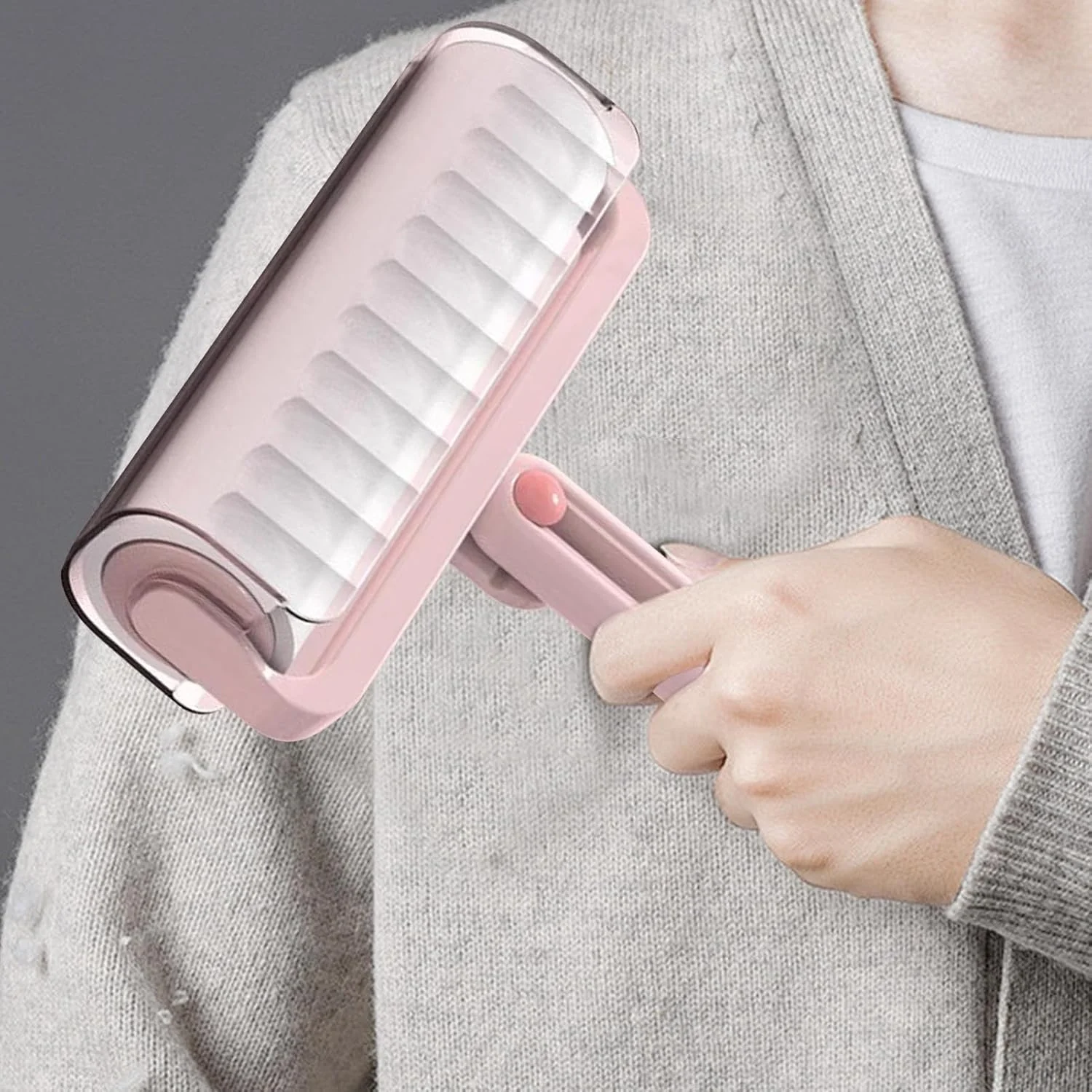 غلتک چسبناک - موبر چسبناک حیوانات خانگی برای لباسشویی، لوازم نظافت قابل حمل برای کمد لباس پارچه ای، کلاه، کفش، فضای داخلی خودرو، خانه، دفتر، مسافرت، اثاثه یا لوازم داخلی