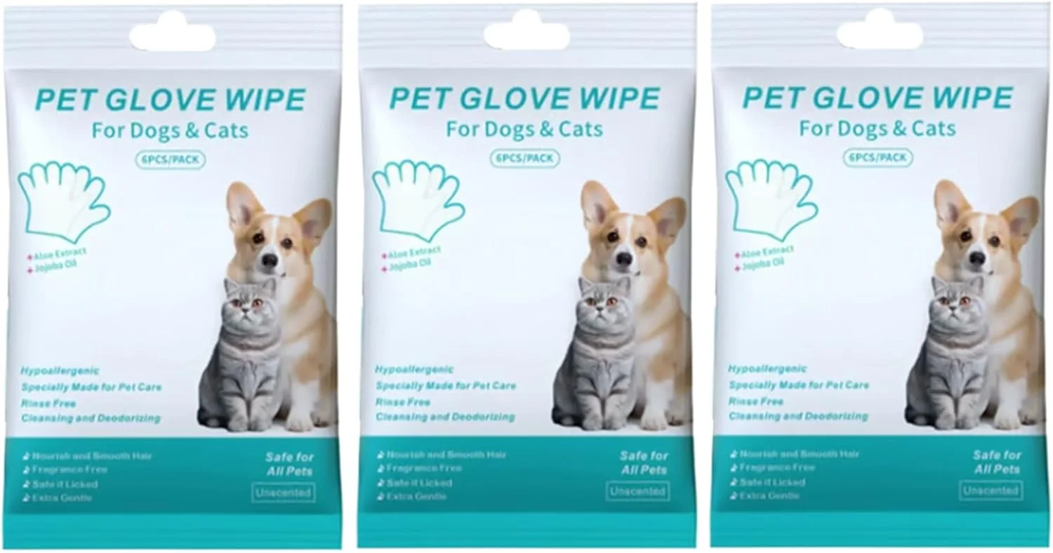 دستکش های مرطوب تمیز کننده حیوانات خانگی برای گربه ها - دستکش های نظافت بچه گربه 3 عددی برای حمام کردن، لوازم نظافت ملایم توله سگ برای تمیز کردن خانه، بچه گربه، توله سگ، مسافرت، حمام کردن، نگهداری روزانه خانه دستکش های مرطوب تمیز کننده حیوانات خانگی برای گربه ها - دستکش های نظافت بچه گربه 3 عددی برای حمام کردن، لوازم نظافت ملایم توله سگ برای تمیز کردن خانه، بچه گربه، توله سگ، مسافرت، حمام کردن، نگهداری روزانه خانه