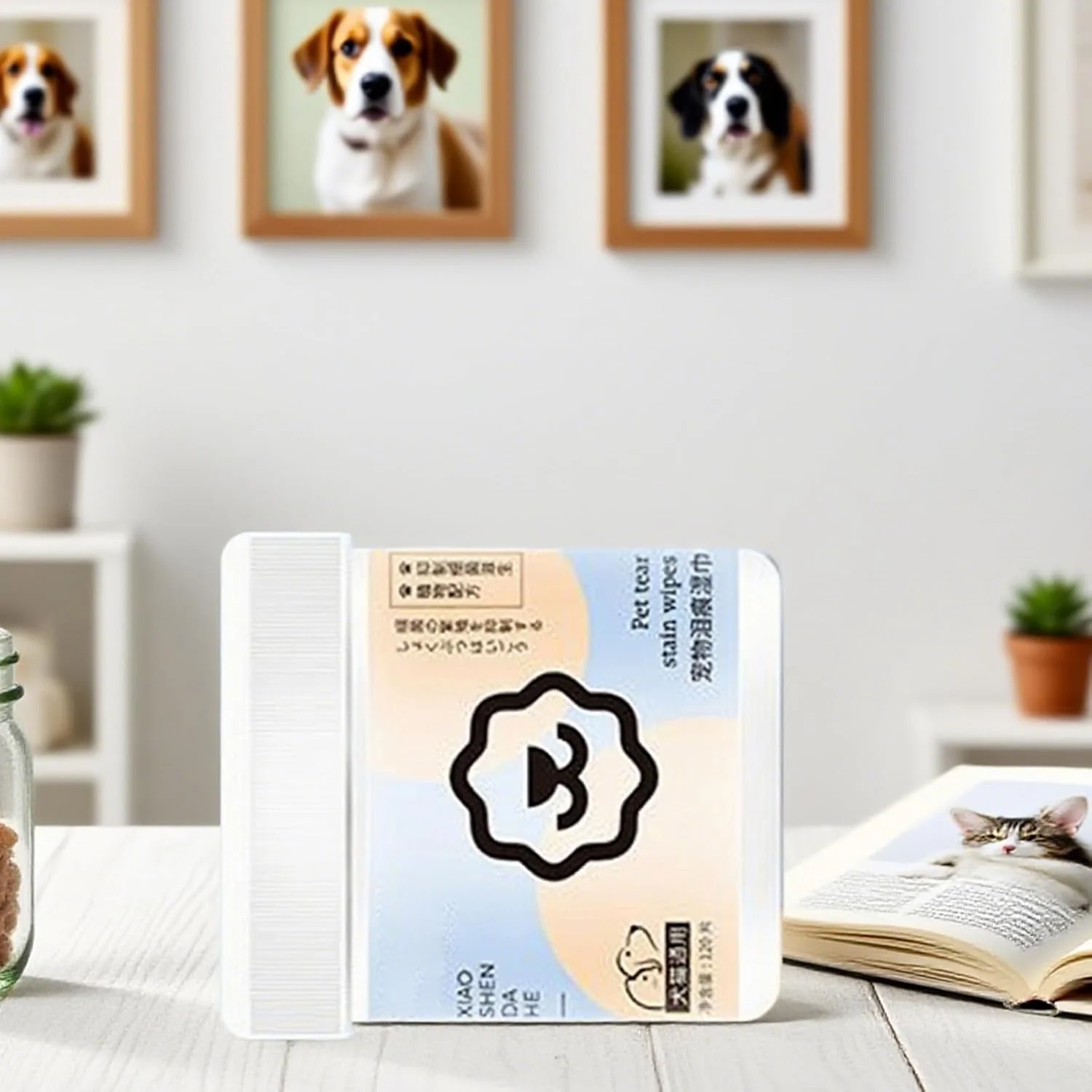 دستمال مرطوب پاک کننده چشم سگ - دستمال مرطوب ملایم پاک کننده بینی گربه، ابزار نظافت و مراقبت از چشم سگ، نرم برای توله سگ ها، بچه گربه ها و خرگوش های کوچک، متوسط و بزرگ دستمال مرطوب پاک کننده چشم سگ - دستمال مرطوب ملایم پاک کننده بینی گربه، ابزار نظافت و مراقبت از چشم سگ، نرم برای توله سگ ها، بچه گربه ها و خرگوش های کوچک، متوسط و بزرگ