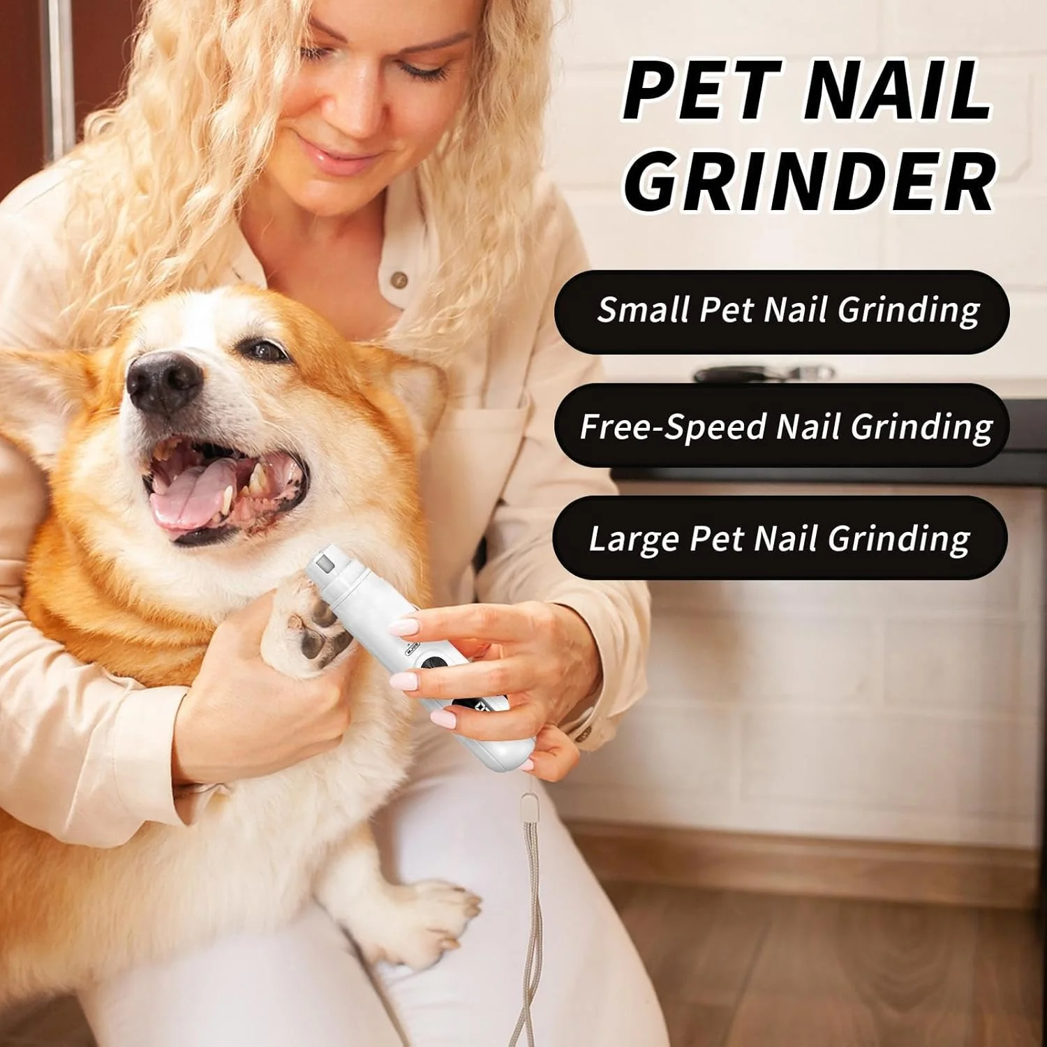 سوهان برقی ناخن حیوانات خانگی، سوهان برقی سگ برای اصلاح ناخن، ابزار اصلاح ناخن گربه با 3 سرعت، لوازم حیوانات خانگی برای سگ، توله سگ، بچه گربه، خرگوش، حیوانات کوچک، متوسط و بزرگ سوهان برقی ناخن حیوانات خانگی، سوهان برقی سگ برای اصلاح ناخن، ابزار اصلاح ناخن گربه با 3 سرعت، لوازم حیوانات خانگی برای سگ، توله سگ، بچه گربه، خرگوش، حیوانات کوچک، متوسط و بزرگ