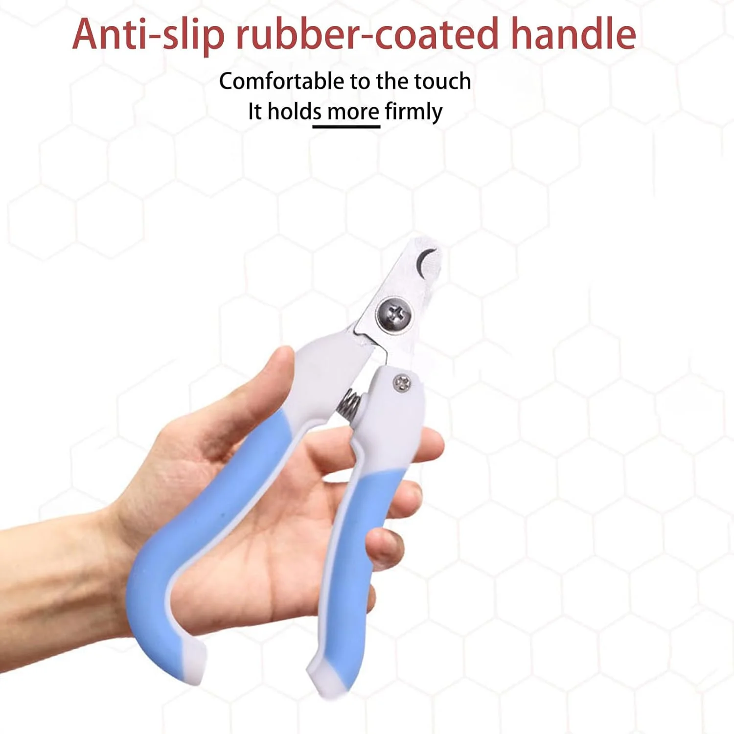 ناخن گیر گربه با سوهان برای سگ های بزرگ و کوچک، ابزار اصلاح ملایم و ارگونومیک ناخن حیوانات خانگی