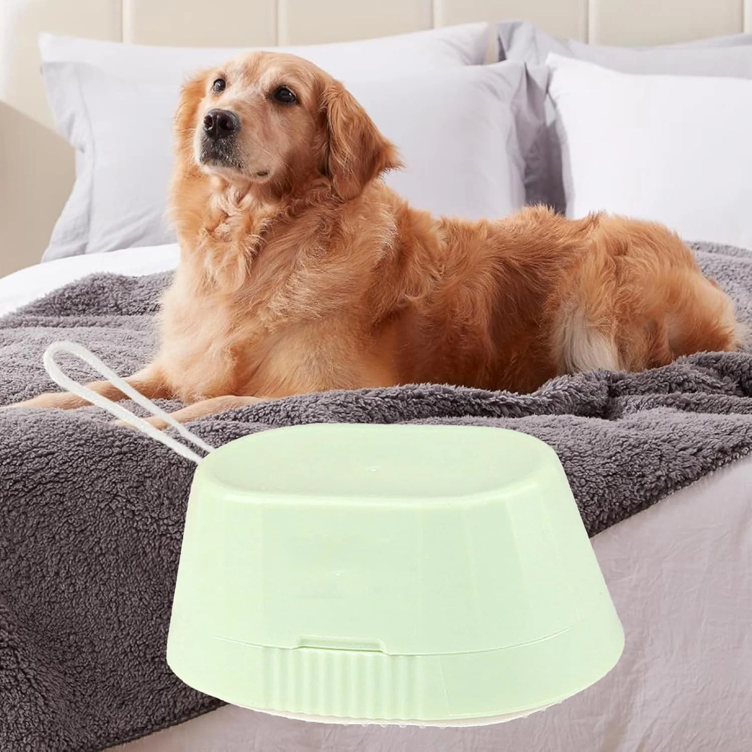 غلتک جمع کننده موی حیوانات خانگی | ابزار پاک کننده گرد و غبار قابل حمل برای تخت، مبل، فرش، لباس، سگ، گربه، صندلی ماشین