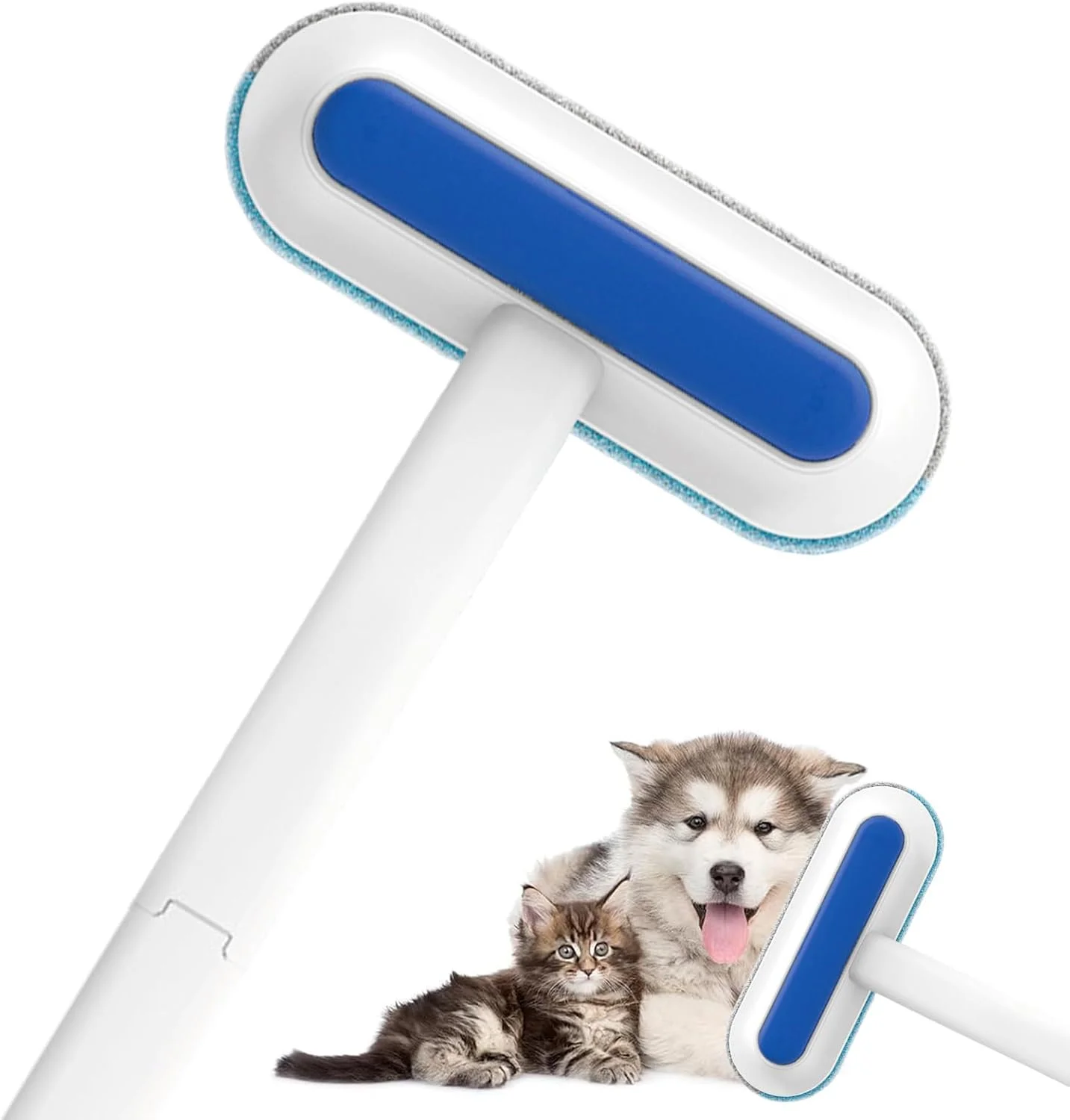 برس موی گربه | جارو موی حیوانات خانگی چند منظوره با دسته بلند - پاک کننده پرز قابل استفاده مجدد برای مبل، کاشی، ملحفه، پنجره، مبلمان، فرش، اتاق نشیمن، اتاق خواب، خانه برس موی گربه | جارو موی حیوانات خانگی چند منظوره با دسته بلند - پاک کننده پرز قابل استفاده مجدد برای مبل، کاشی، ملحفه، پنجره، مبلمان، فرش، اتاق نشیمن، اتاق خواب، خانه