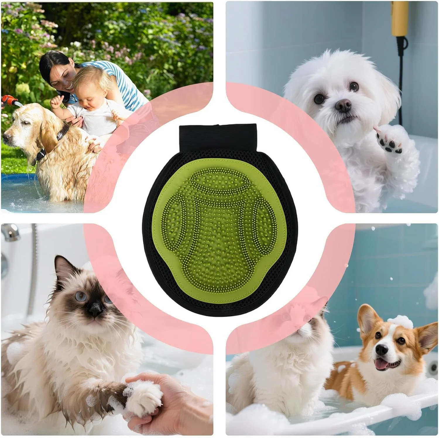 برس شستشوی سگ برای حمام، دستکش نظافت توله سگ، برس تمیز کننده گربه برای خانه، آپارتمان داخلی، فضای باز، حمام، توله سگ ها، بچه گربه ها، استخر شنا، آرایشگرها برس شستشوی سگ برای حمام، دستکش نظافت توله سگ، برس تمیز کننده گربه برای خانه، آپارتمان داخلی، فضای باز، حمام، توله سگ ها، بچه گربه ها، استخر شنا، آرایشگرها