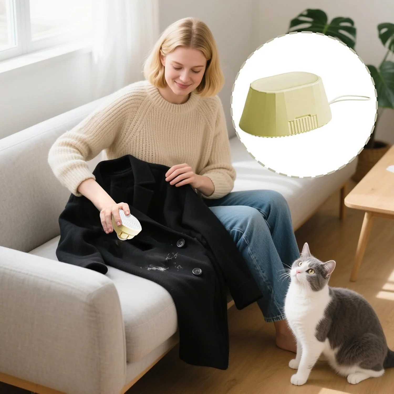 غلتک جمع کننده موی حیوانات خانگی - غلتک چسبنده چندبار مصرف موی حیوانات خانگی، گردگیر چند منظوره، لوازم نظافت منزل مبلمان فرش مبل داخل خودرو صندلی ماشین تخت غلتک جمع کننده موی حیوانات خانگی - غلتک چسبنده چندبار مصرف موی حیوانات خانگی، گردگیر چند منظوره، لوازم نظافت منزل مبلمان فرش مبل داخل خودرو صندلی ماشین تخت