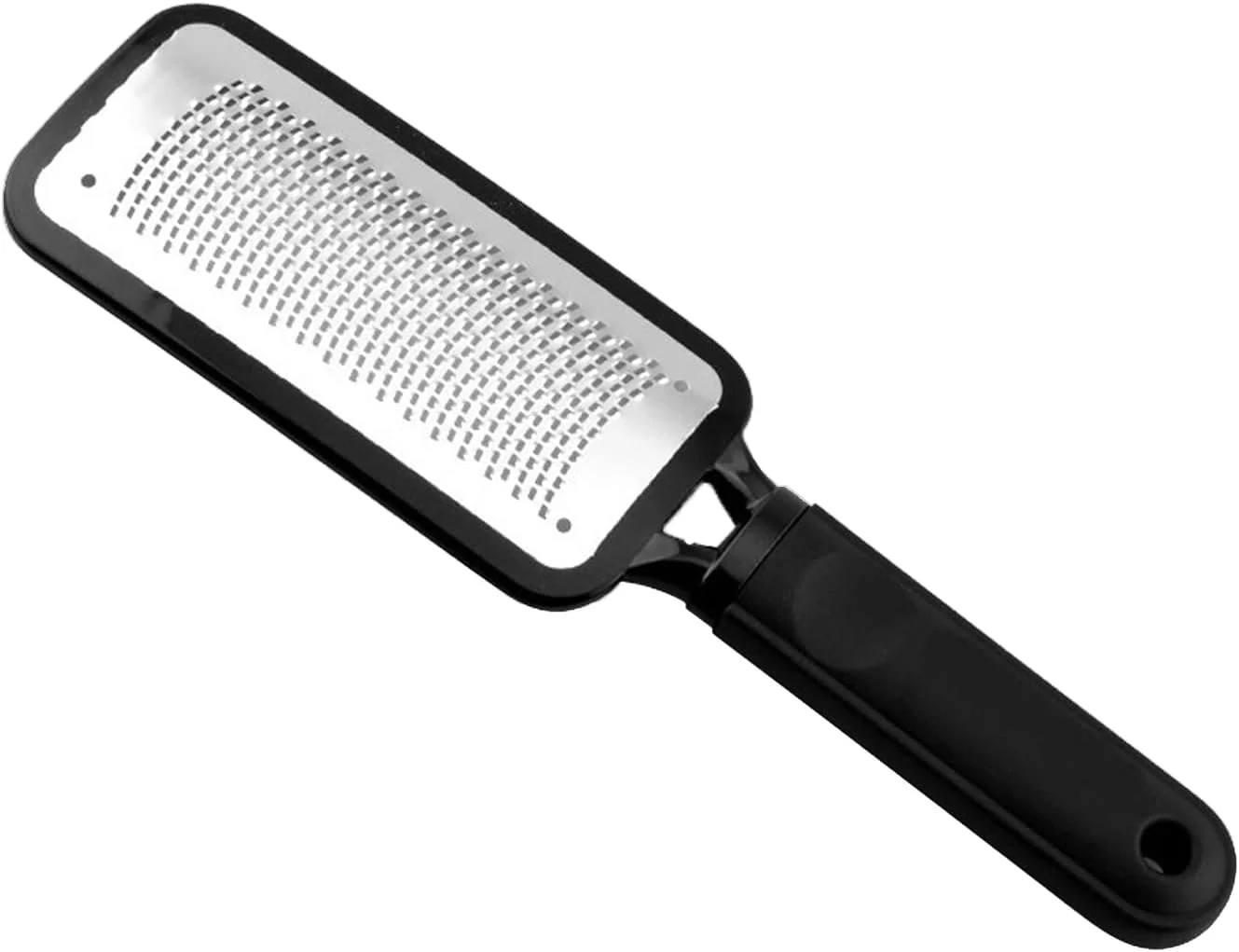 سوهان پای پلاستیکی سخت قابل شستشو، از بین برنده پینه پا، اسکرابر پا و خراشنده پاشنه پا برای پاشنه های ترک خورده، رنده پای مشکی و سنگ پا برای پا، اسکرابر پا و خراشنده پاشنه پا برای پاشنه های ترک خورده