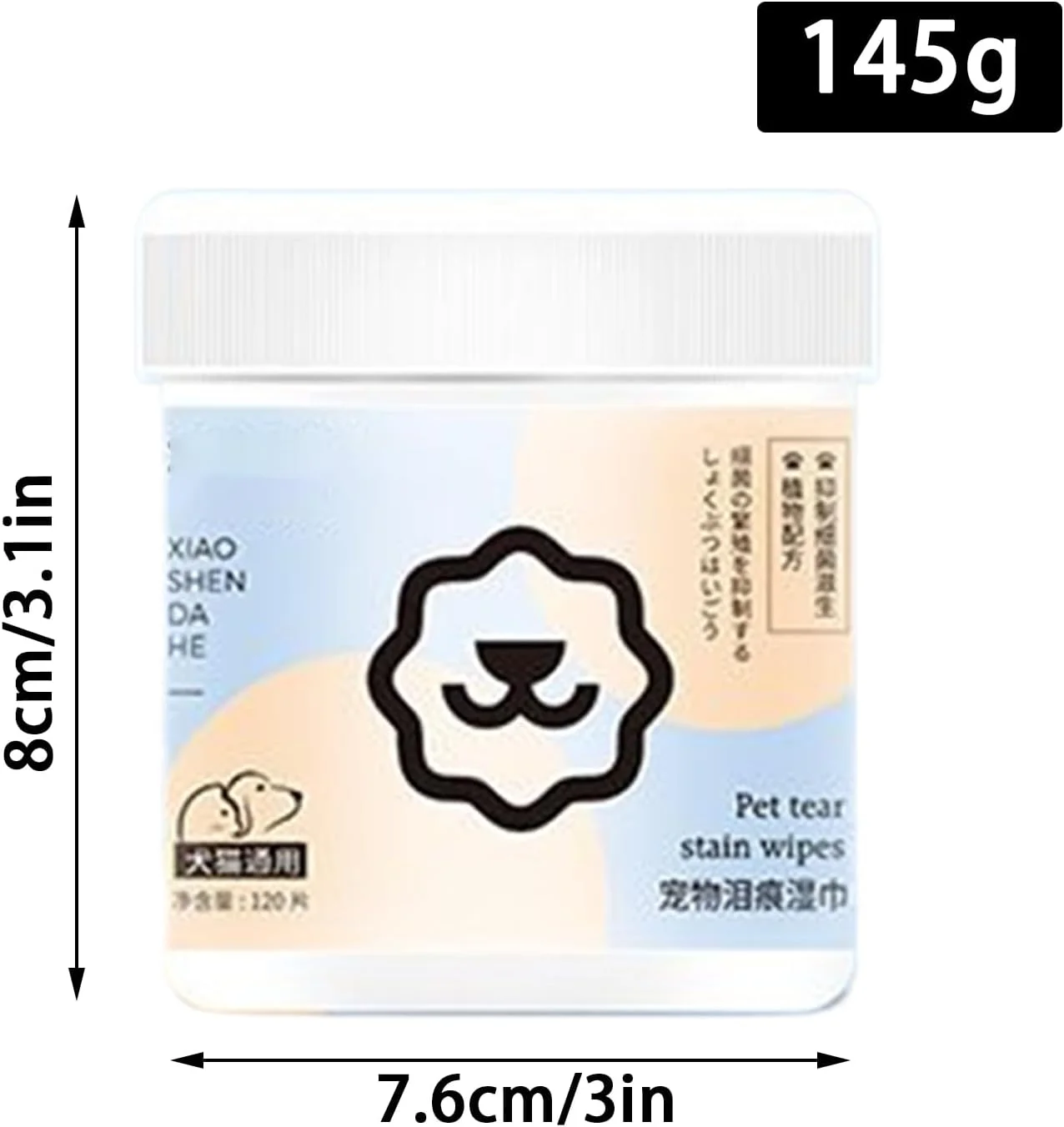 دستمال مرطوب پاک کننده چشم سگ، دستمال مرطوب ملایم پاک کننده لکه اشک توله سگ، ابزار نظافت و مراقبت از چشم سگ نرم برای توله سگ ها، بچه گربه ها و خرگوش های کوچک، متوسط و بزرگ دستمال مرطوب پاک کننده چشم سگ، دستمال مرطوب ملایم پاک کننده لکه اشک توله سگ، ابزار نظافت و مراقبت از چشم سگ نرم برای توله سگ ها، بچه گربه ها و خرگوش های کوچک، متوسط و بزرگ