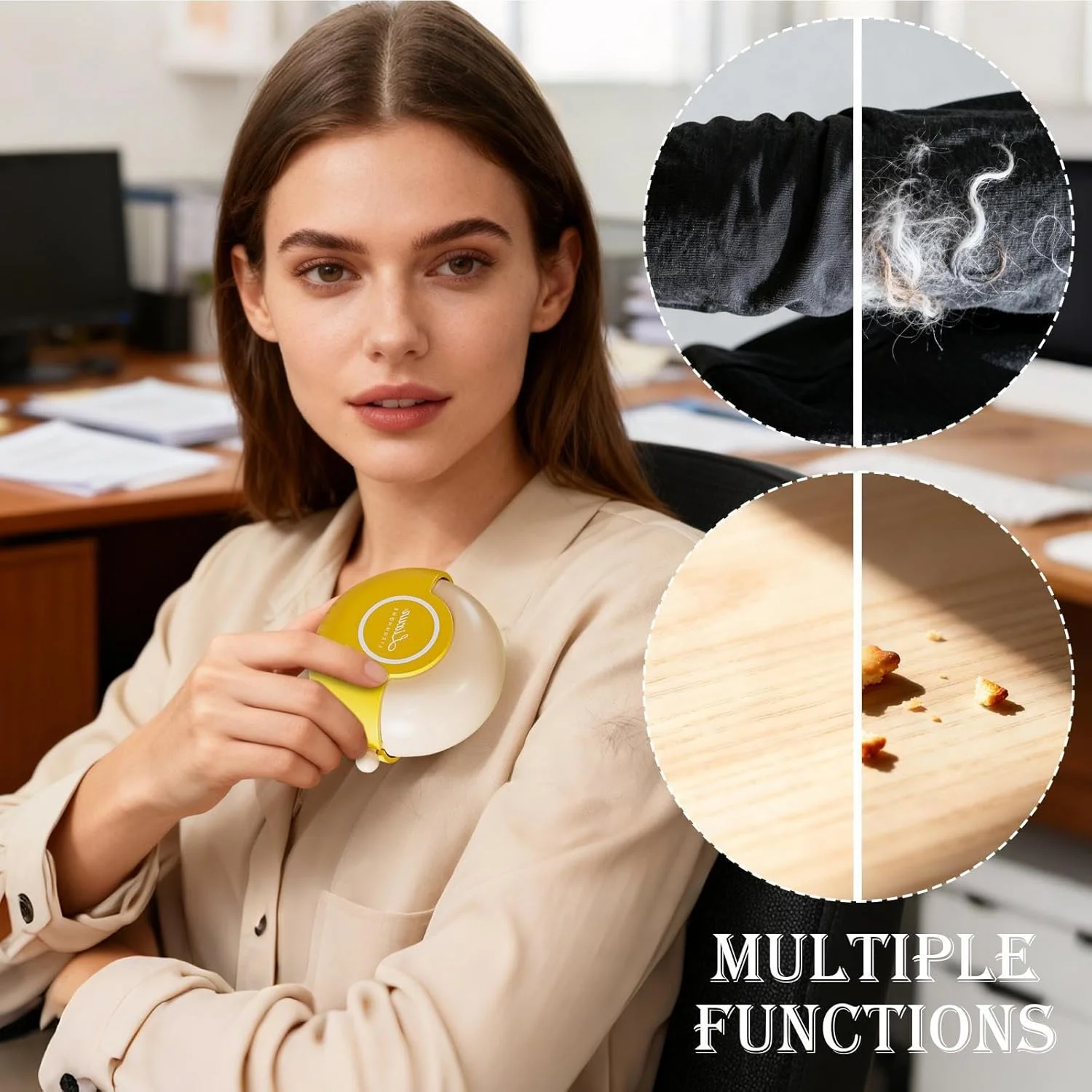 غلتک پرزگیر قابل شستشو | چسبناک برای از بین بردن موی سگ - غلتک پرزگیر چسبناک قابل شستشو | برای لباس، پلیور، شلوار، حوله، ملحفه، روتختی، مبلمان، فرش، پتو، منزل، مسافرت، هتل غلتک پرزگیر قابل شستشو | چسبناک برای از بین بردن موی سگ - غلتک پرزگیر چسبناک قابل شستشو | برای لباس، پلیور، شلوار، حوله، ملحفه، روتختی، مبلمان، فرش، پتو، منزل، مسافرت، هتل