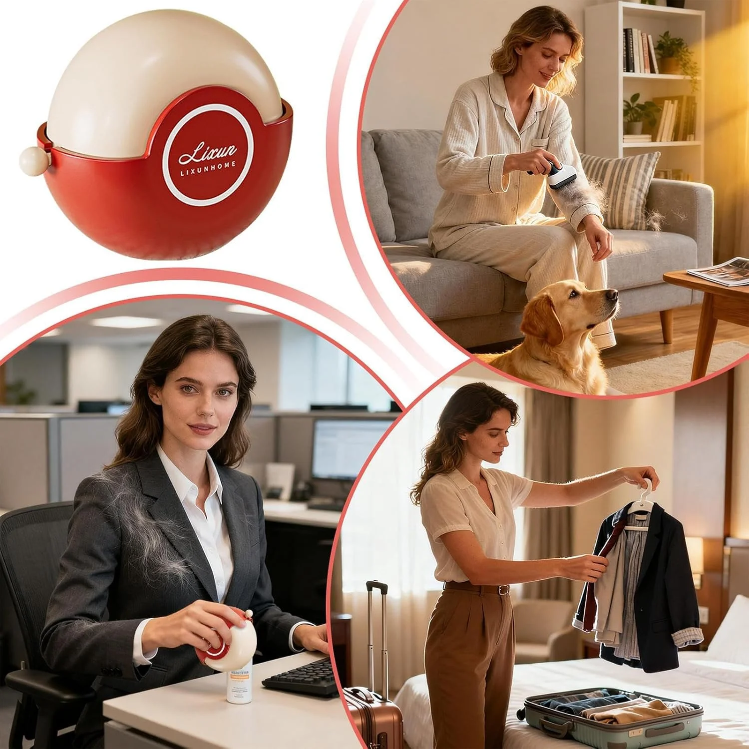 غلتک پرزگیر چندبار مصرف - از بین برنده موی چسبناک سگ - غلتک پرزگیر سگ | مناسب لباس، مبلمان، مبل، ژاکت، فرش، پتو، شلوار، حوله، رختخواب، منزل، مسافرت، هتل غلتک پرزگیر چندبار مصرف - از بین برنده موی چسبناک سگ - غلتک پرزگیر سگ | مناسب لباس، مبلمان، مبل، ژاکت، فرش، پتو، شلوار، حوله، رختخواب، منزل، مسافرت، هتل