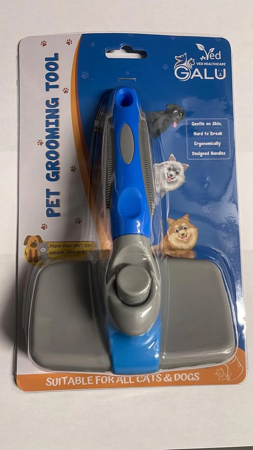 برس ریزش موی خود تمیز شونده VED برای سگ ها و گربه ها - ابزار نظافت سازگار با پوست برای موهای بلند و کوتاه، از بین بردن موهای زائد برای حیوانات خانگی و توله سگ ها برس ریزش موی خود تمیز شونده VED برای سگ ها و گربه ها - ابزار نظافت سازگار با پوست برای موهای بلند و کوتاه، از بین بردن موهای زائد برای حیوانات خانگی و توله سگ ها