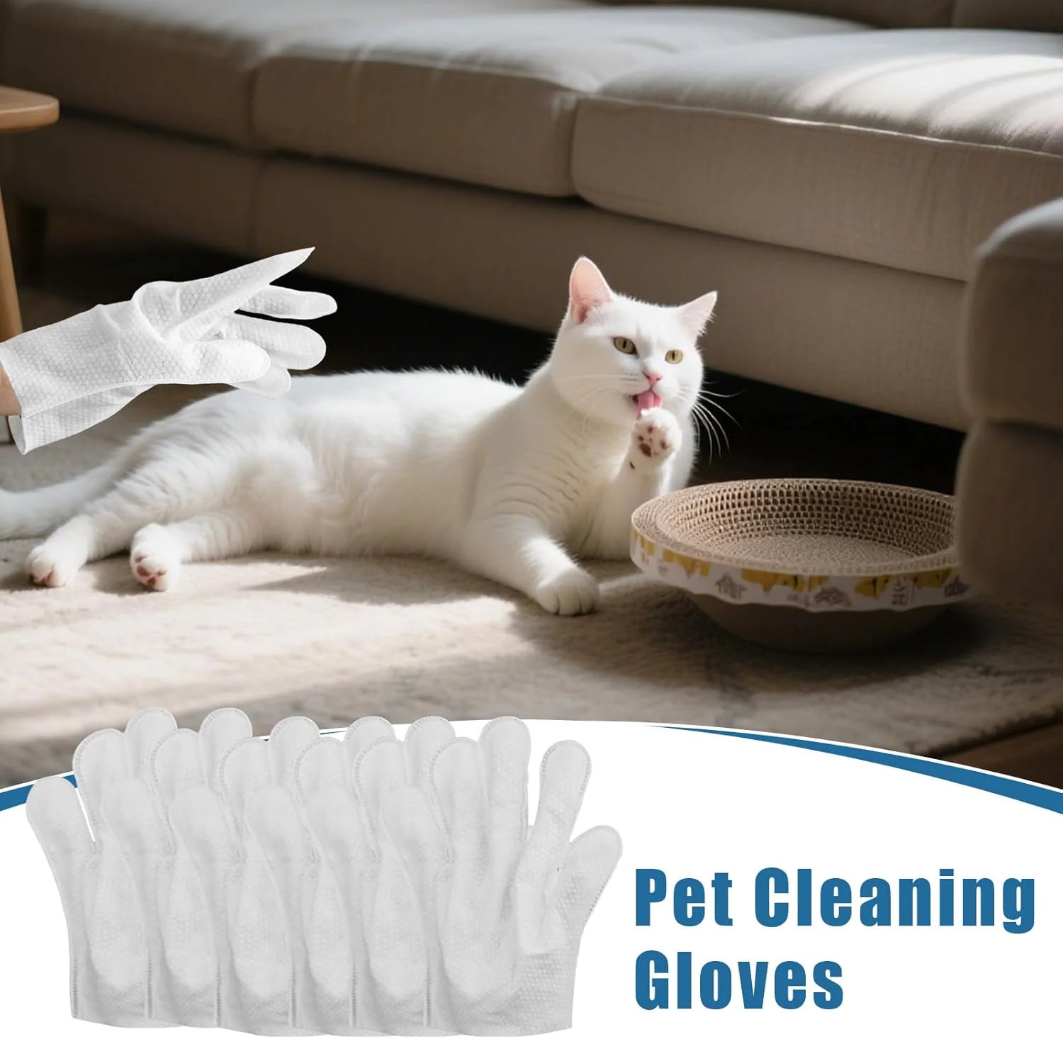 دستکش های تمیز کننده حیوانات خانگی | دستکش شستشوی بچه گربه | دستکش های تمیز کننده قابل حمل حیوانات خانگی برای داخل خانه، لباسشویی، مسافرت، حمام، فضای باز، نظافت دستکش های تمیز کننده حیوانات خانگی | دستکش شستشوی بچه گربه | دستکش های تمیز کننده قابل حمل حیوانات خانگی برای داخل خانه، لباسشویی، مسافرت، حمام، فضای باز، نظافت
