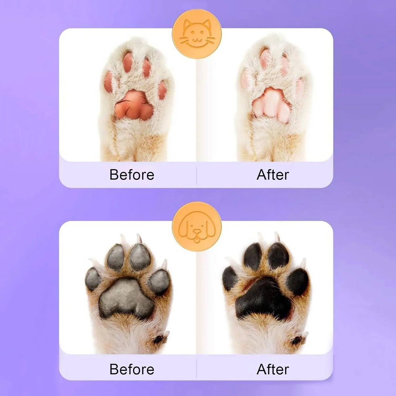 بالم پنجه سگ | قلم بالم مرطوب کننده پنجه سگ و گربه | لوسیون 7.5 گرمی با جذب سریع و بدون نشتی، راه حل مراقبت از پوست برای حیوانات نژاد کوچک، متوسط و بزرگ بالم پنجه سگ | قلم بالم مرطوب کننده پنجه سگ و گربه | لوسیون 7.5 گرمی با جذب سریع و بدون نشتی، راه حل مراقبت از پوست برای حیوانات نژاد کوچک، متوسط و بزرگ