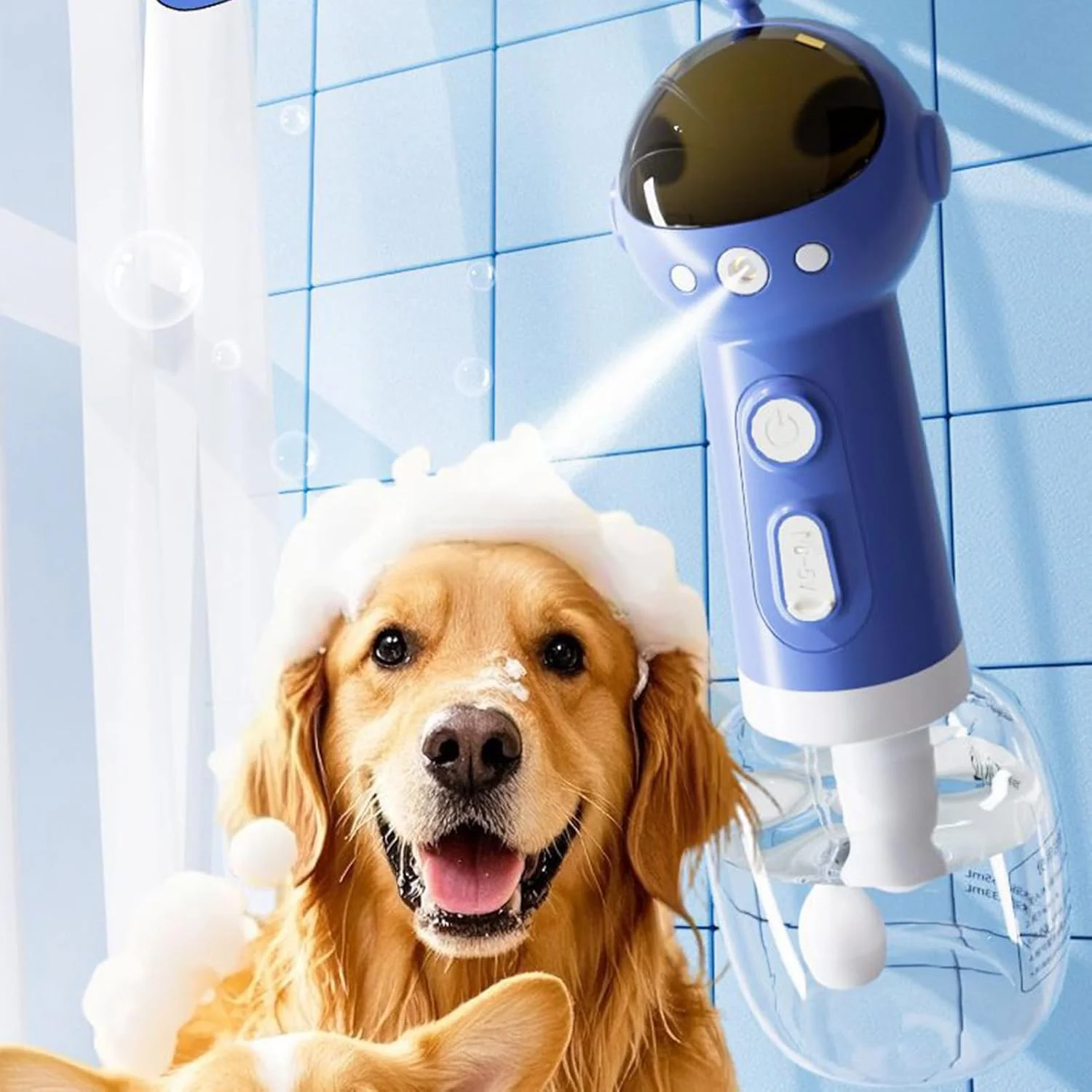 Dog Soap Sprayer | Portable Washing Shampoo Foamer - Compact Foamer Spray Bottles for Sink Shower Garden Home Bathroom Cat Grooming Salon Cleaning Dog Soap Sprayer | Portable Washing Shampoo Foamer - Compact Foamer Spray Bottles for Sink Shower Garden Home Bathroom Cat Grooming Salon Cleaning