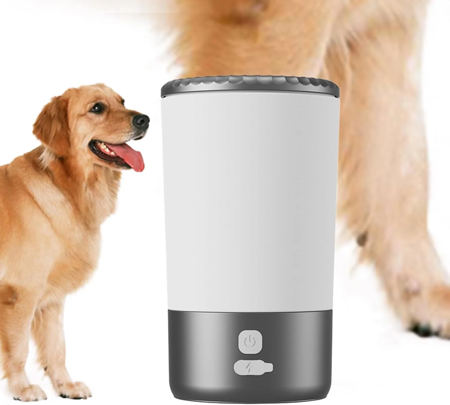 دستگاه تمیز کننده پای سگ - دستگاه شستشوی اتوماتیک پای سگ، ابزار تمیز کردن پنجه برقی توله سگ برای بچه گربه ها، حیوانات خانگی، پیاده روی، باغ، حیاط خلوت، خانه دستگاه تمیز کننده پای سگ - دستگاه شستشوی اتوماتیک پای سگ، ابزار تمیز کردن پنجه برقی توله سگ برای بچه گربه ها، حیوانات خانگی، پیاده روی، باغ، حیاط خلوت، خانه