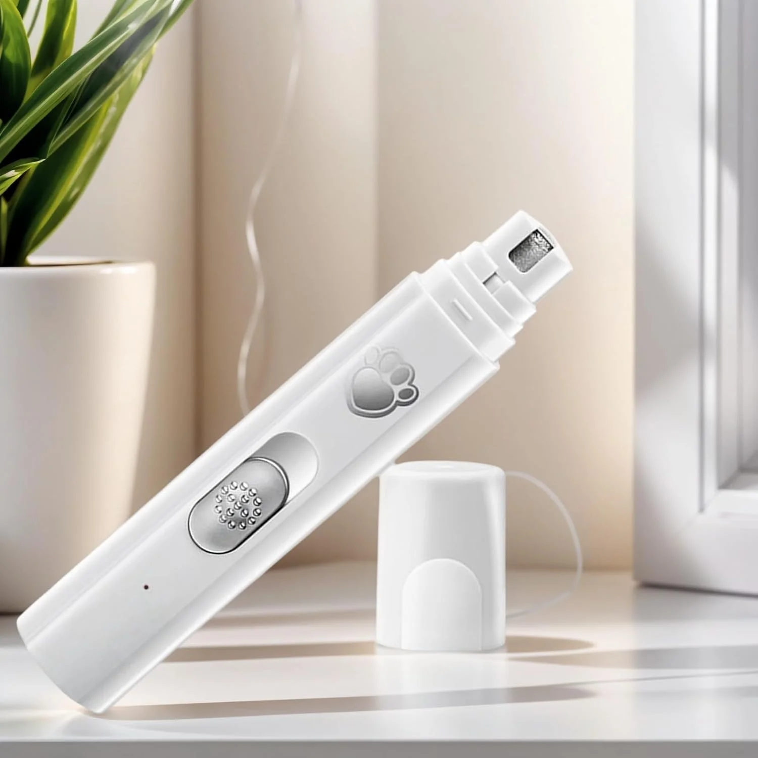 سوهان ناخن سگ - دستگاه اصلاح ناخن پنجه توله سگ با قابلیت شارژ USB - ابزار برقی 2 سرعته برای اصلاح ناخن حیوانات خانگی با باتری 500 میلی آمپر ساعتی برای بچه گربه، توله سگ، سگ های کوچک، بزرگ و متوسط سوهان ناخن سگ - دستگاه اصلاح ناخن پنجه توله سگ با قابلیت شارژ USB - ابزار برقی 2 سرعته برای اصلاح ناخن حیوانات خانگی با باتری 500 میلی آمپر ساعتی برای بچه گربه، توله سگ، سگ های کوچک، بزرگ و متوسط