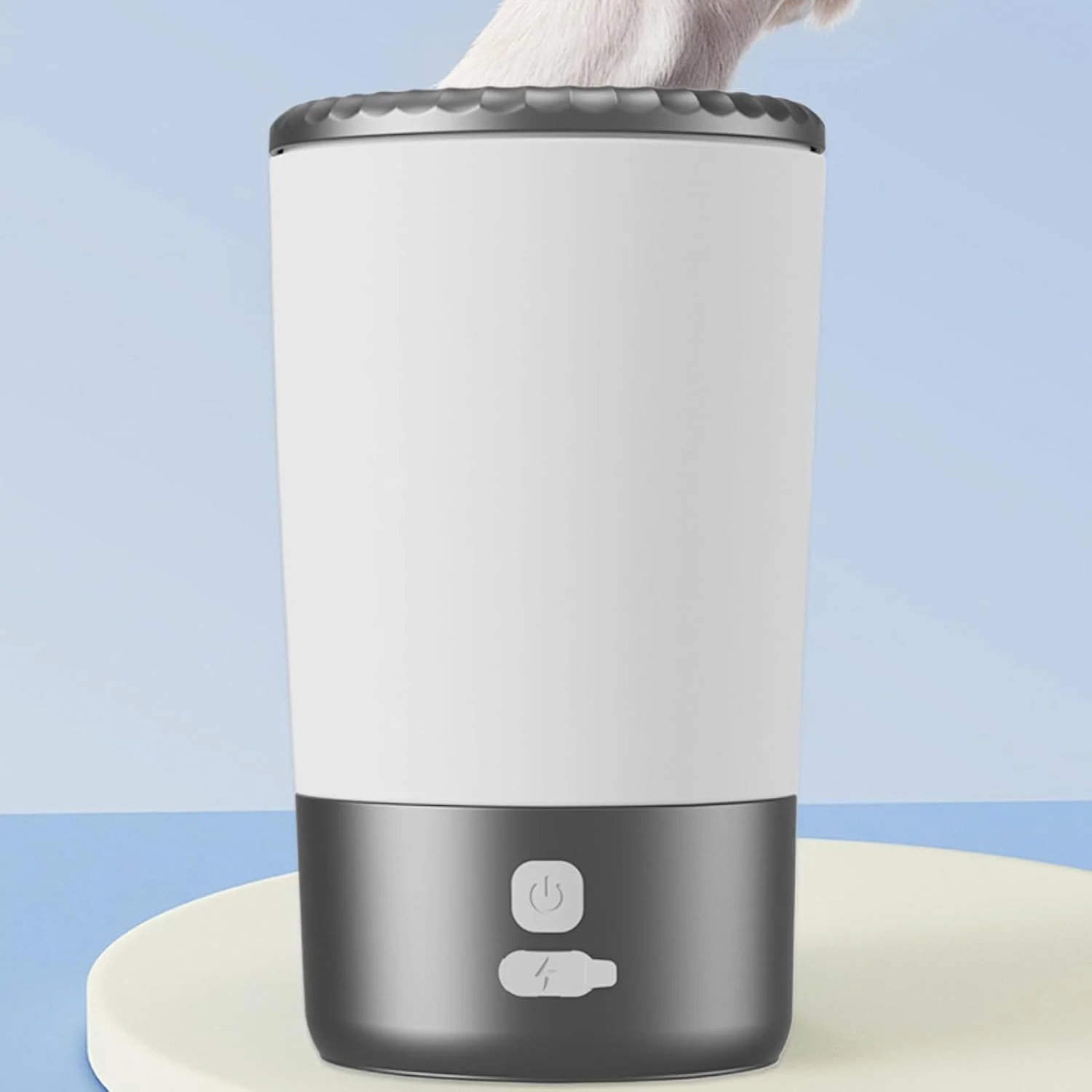 دستگاه شستشوی پنجه سگ برای سگ های بزرگ، دستگاه شستشوی خودکار پای سگ | دستگاه تمیز کننده پنجه بچه گربه برقی برای گربه ها توله سگ ها حیوانات خانگی پیاده روی چمن حیاط باغ خانه دستگاه شستشوی پنجه سگ برای سگ های بزرگ، دستگاه شستشوی خودکار پای سگ | دستگاه تمیز کننده پنجه بچه گربه برقی برای گربه ها توله سگ ها حیوانات خانگی پیاده روی چمن حیاط باغ خانه