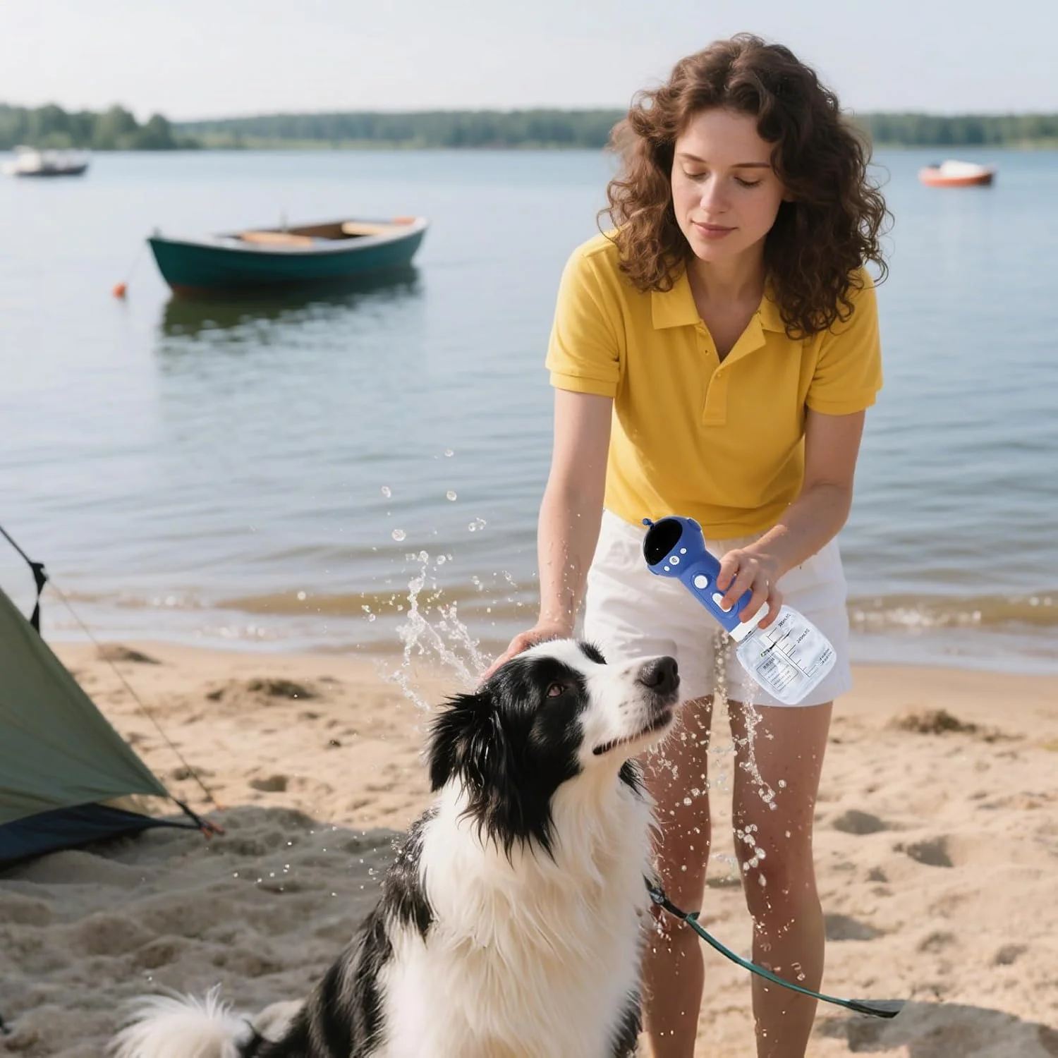 اسپری شامپو سگ | پخش کننده شامپو حیوانات خانگی - بطری های شستشوی اسپری جمع و جور برای حمام، سینک، آرایشگاه خانگی و فضای باز اسپری شامپو سگ | پخش کننده شامپو حیوانات خانگی - بطری های شستشوی اسپری جمع و جور برای حمام، سینک، آرایشگاه خانگی و فضای باز