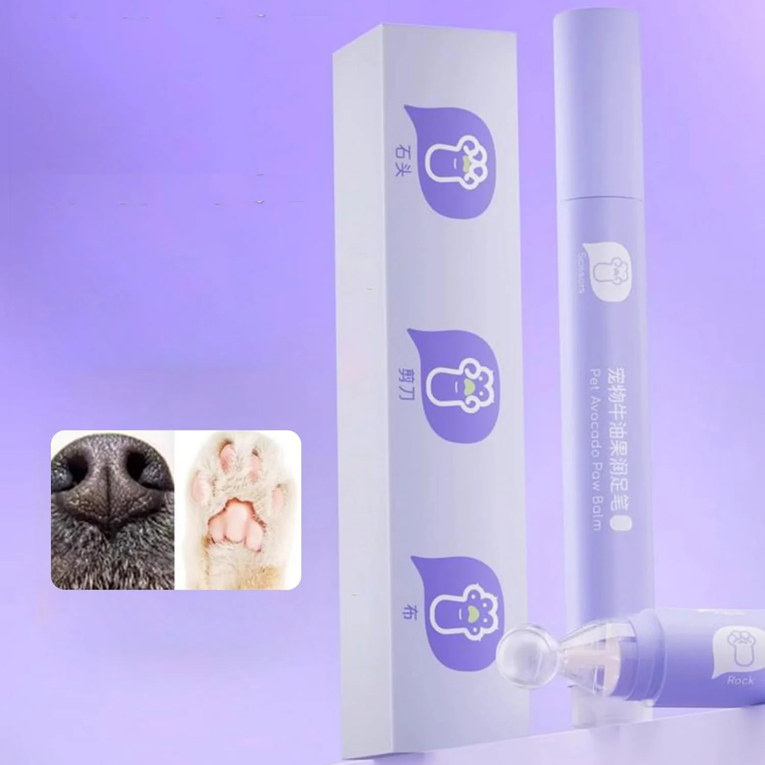 بالم پنجه سگ، بالم مغذی پنجه سگ - 7.5 گرم محلول مراقبت از پوست سایز جیبی حیوانات ضد نشت برای پناهگاه، خانه، مسافرت، کمپینگ و سفرهای کوتاه بالم پنجه سگ، بالم مغذی پنجه سگ - 7.5 گرم محلول مراقبت از پوست سایز جیبی حیوانات ضد نشت برای پناهگاه، خانه، مسافرت، کمپینگ و سفرهای کوتاه