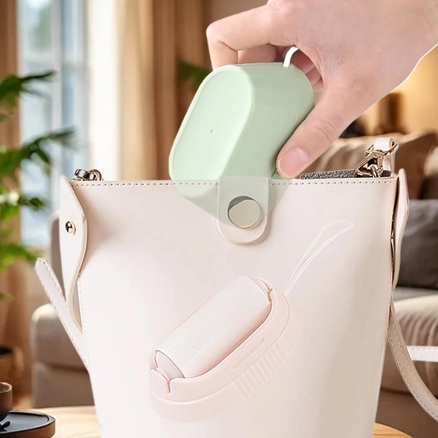 غلتک پرزگیر | غلتک های پرزگیر فوق العاده چسبناک برای موی حیوانات خانگی، ابزار پاک کننده قابل حمل برای مبلمان، مبل، فرش، رختخواب، صندلی ماشین، سگ، گربه