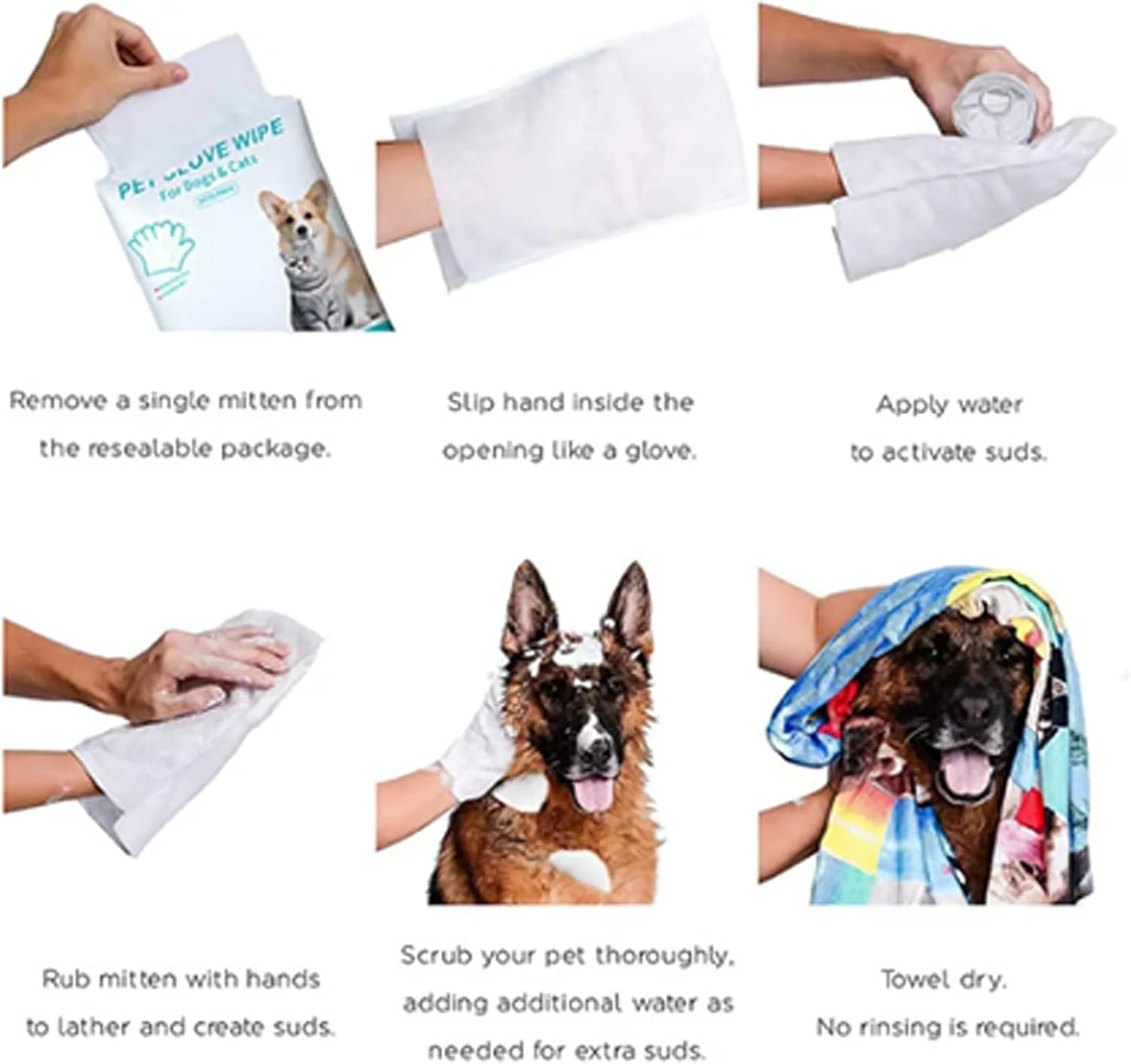 دستمال مرطوب دستکشی حیوانات خانگی، دستکش های شستشوی گربه 3 عددی - دستکش های تمیز کننده قابل حمل لوازم حیوانات خانگی برای نگهداری روزانه موی بدن صورت چشم پنجه گوش حمام بچه گربه دستمال مرطوب دستکشی حیوانات خانگی، دستکش های شستشوی گربه 3 عددی - دستکش های تمیز کننده قابل حمل لوازم حیوانات خانگی برای نگهداری روزانه موی بدن صورت چشم پنجه گوش حمام بچه گربه