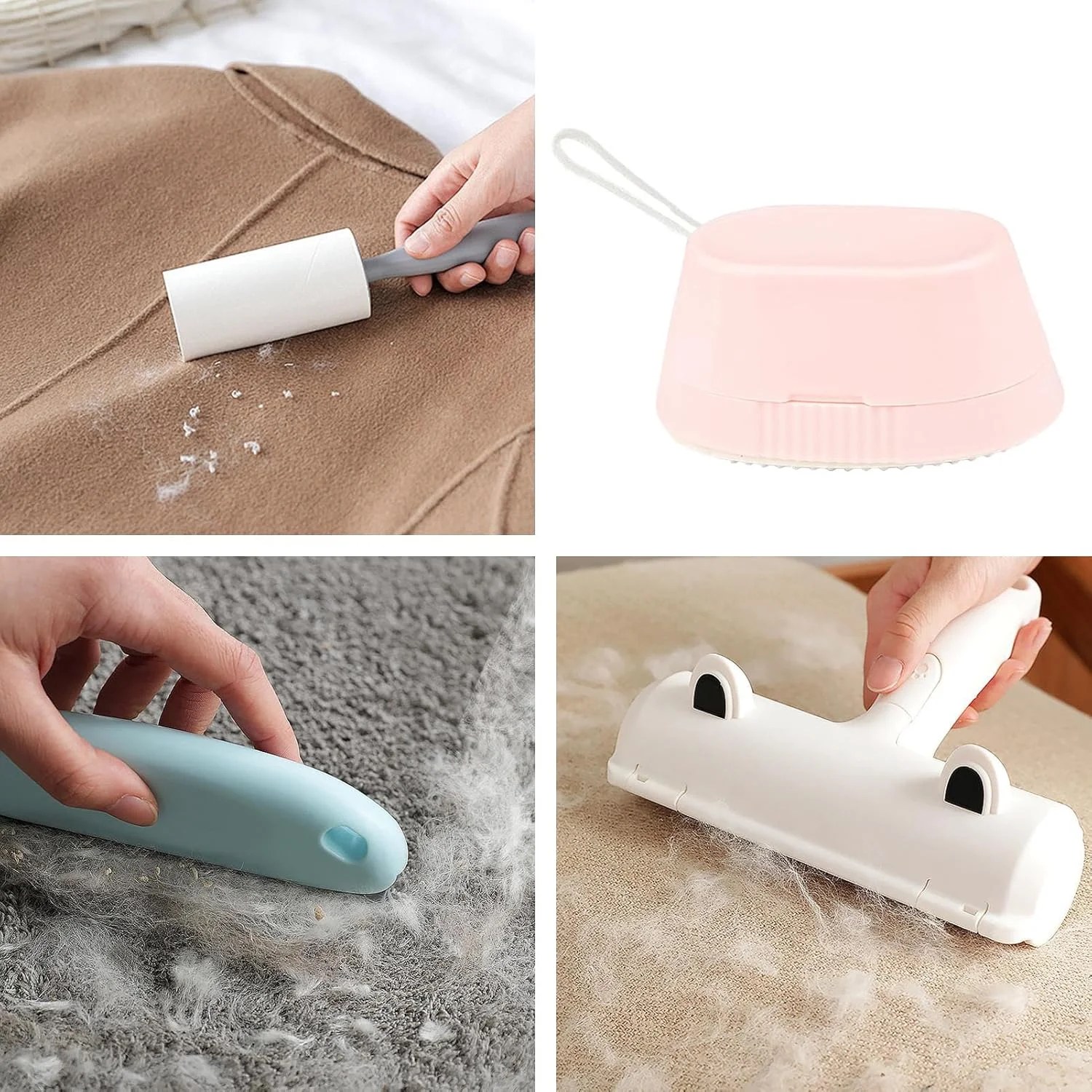 غلتک پرزگیر حیوانات خانگی | ابزار تمیز کننده گرد و غبار موی حیوانات خانگی قابل حمل برای رختخواب مبل فرش لباس سگ گربه صندلی ماشین غلتک پرزگیر حیوانات خانگی | ابزار تمیز کننده گرد و غبار موی حیوانات خانگی قابل حمل برای رختخواب مبل فرش لباس سگ گربه صندلی ماشین