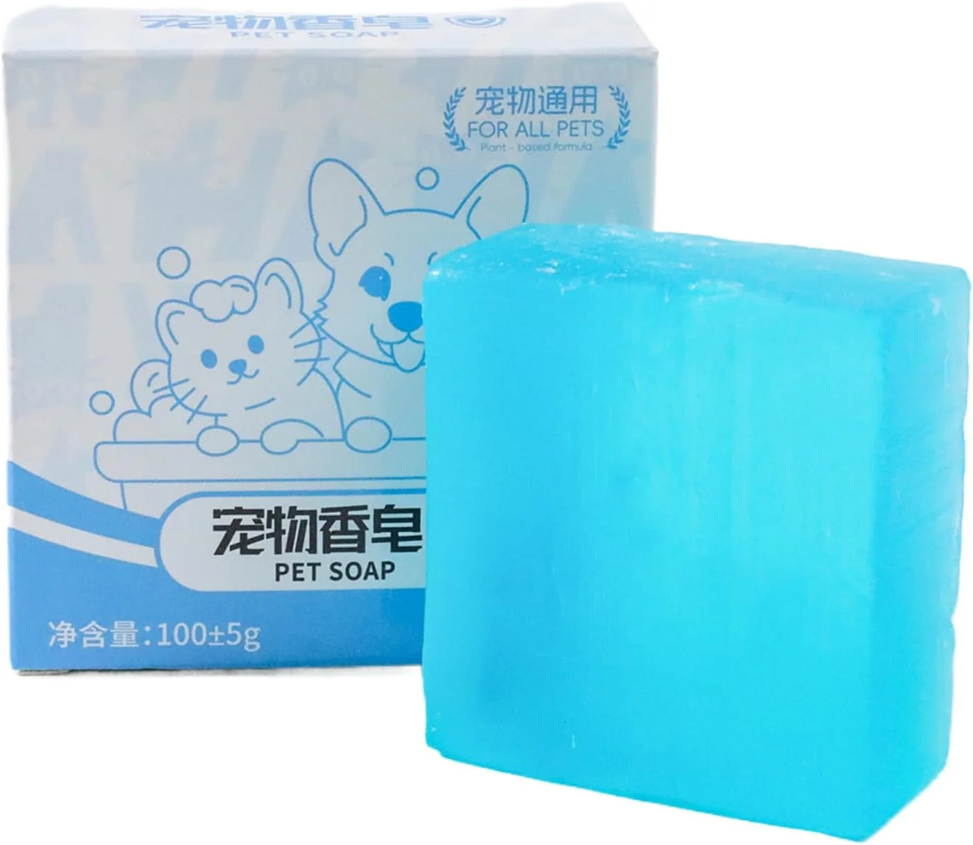 شامپو سگ به شکل صابون، پاک کننده چانه حیوانات 105 گرم - صابون پاک کننده پوست برای گربه، مناسب برای نژادهای کوچک، متوسط و بزرگ، بچه گربه، توله سگ، حمام، مسافرت، خانه، باغ، پناهگاه شامپو سگ به شکل صابون، پاک کننده چانه حیوانات 105 گرم - صابون پاک کننده پوست برای گربه، مناسب برای نژادهای کوچک، متوسط و بزرگ، بچه گربه، توله سگ، حمام، مسافرت، خانه، باغ، پناهگاه