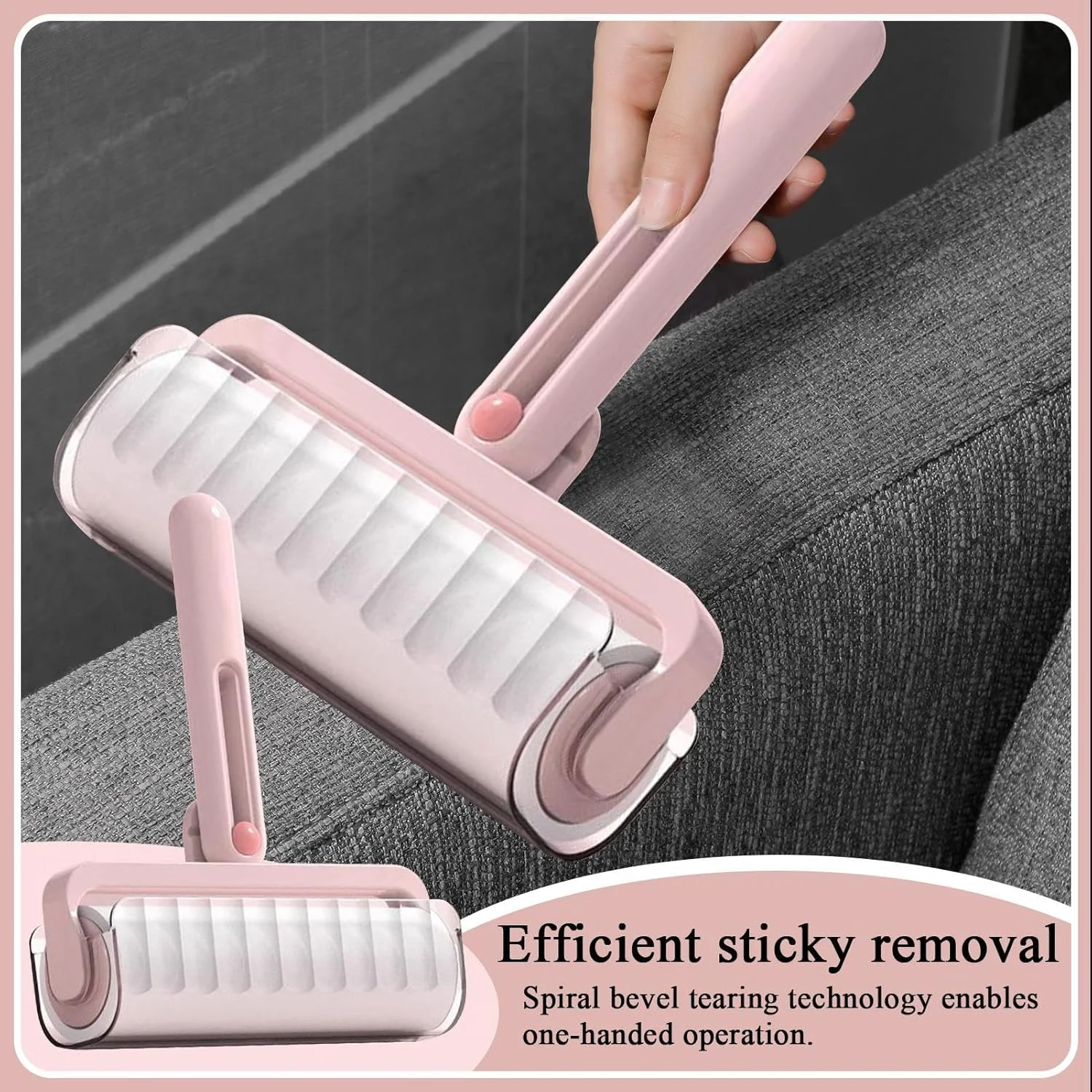 غلتک پرزگیر | غلتک چسبی جمع کننده موی گربه برای خودرو - ابزار تاشو تمیز کننده با رول یدکی برای کفش، خانه، پارچه، فرش، روکش، کلاه، داخل خودرو، مسافرت، دفتر، مبل و رختخواب غلتک پرزگیر | غلتک چسبی جمع کننده موی گربه برای خودرو - ابزار تاشو تمیز کننده با رول یدکی برای کفش، خانه، پارچه، فرش، روکش، کلاه، داخل خودرو، مسافرت، دفتر، مبل و رختخواب