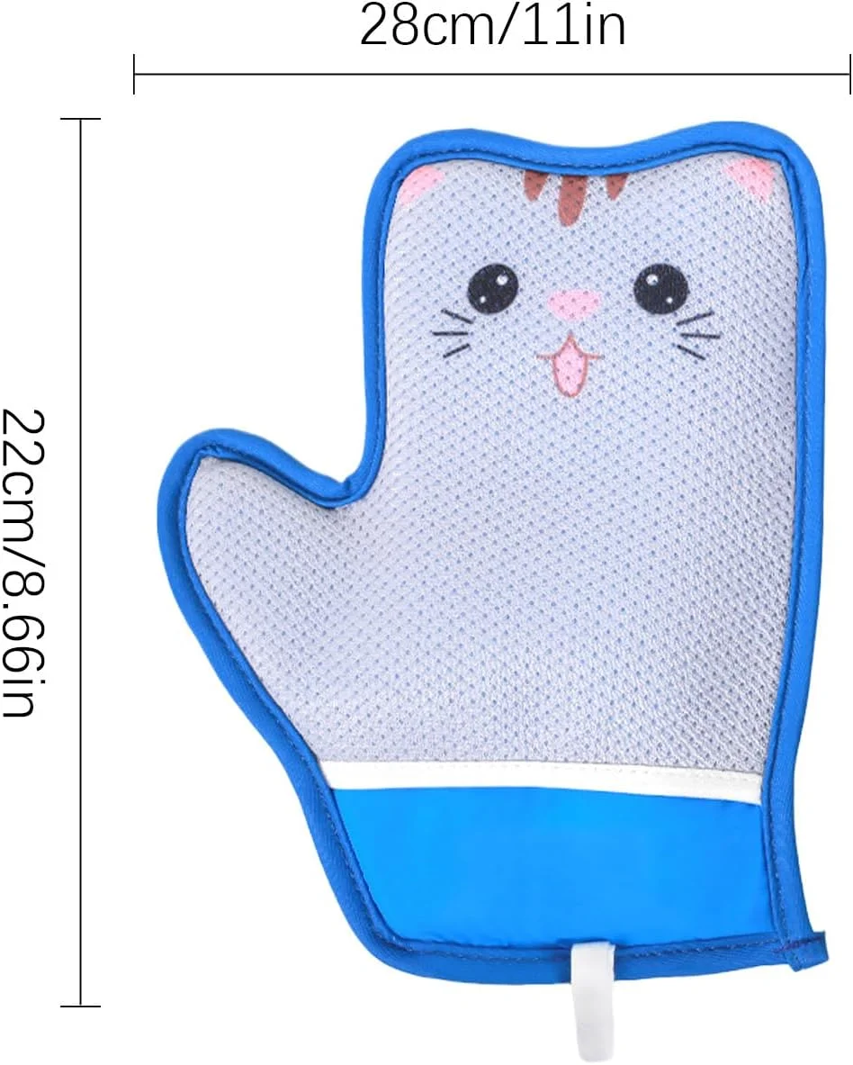 دستکش الکترواستاتیک پاک کننده موی حیوانات خانگی | دستکش الکترواستاتیک طرح کارتونی برای از بین بردن موی حیوانات خانگی | ابزار تمیز کننده برس ضد الکتریسیته ساکن قابل استفاده مجدد برای مبل، فرش، تخت، پتو، قالیچه، کاناپه، فضای داخلی دستکش الکترواستاتیک پاک کننده موی حیوانات خانگی | دستکش الکترواستاتیک طرح کارتونی برای از بین بردن موی حیوانات خانگی | ابزار تمیز کننده برس ضد الکتریسیته ساکن قابل استفاده مجدد برای مبل، فرش، تخت، پتو، قالیچه، کاناپه، فضای داخلی