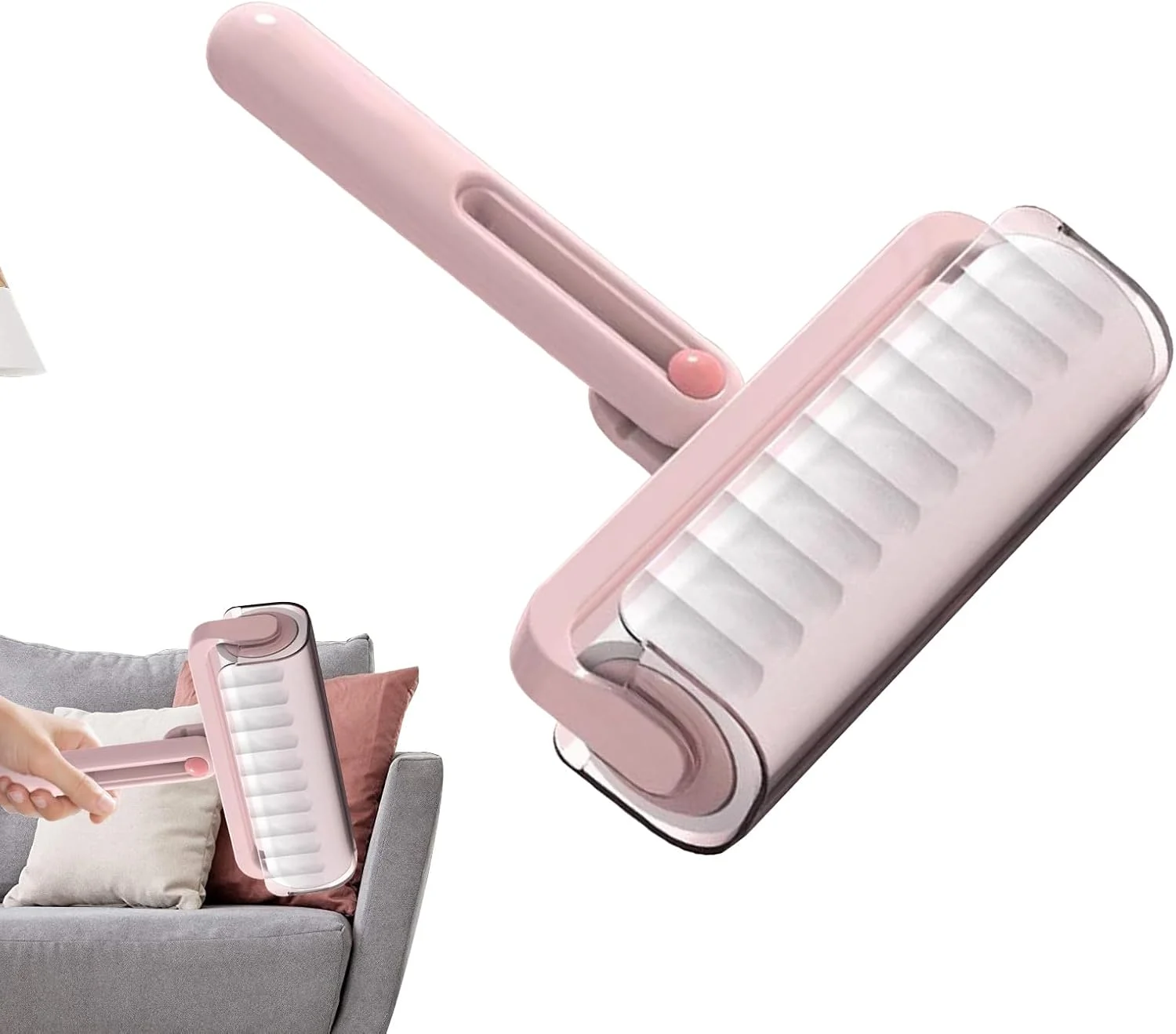 غلتک چسبناک پرزگیر، پاک کننده چسبناک موی حیوانات خانگی برای لباسشویی، لوازم تمیز کننده تاشو برای مبل، کلاه، دفتر، داخل خودرو، مسافرت، کفش، فرش، مبلمان، رختخواب، لباس غلتک چسبناک پرزگیر، پاک کننده چسبناک موی حیوانات خانگی برای لباسشویی، لوازم تمیز کننده تاشو برای مبل، کلاه، دفتر، داخل خودرو، مسافرت، کفش، فرش، مبلمان، رختخواب، لباس