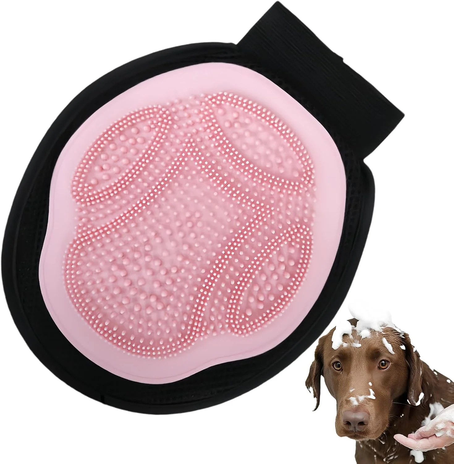 برس حمام سگ - برس شستشوی حیوانات خانگی | دستکش شستشوی توله سگ برای گربه ها، سگ ها، بچه گربه ها، آپارتمان های داخلی، حمام، استخر روباز برس حمام سگ - برس شستشوی حیوانات خانگی | دستکش شستشوی توله سگ برای گربه ها، سگ ها، بچه گربه ها، آپارتمان های داخلی، حمام، استخر روباز