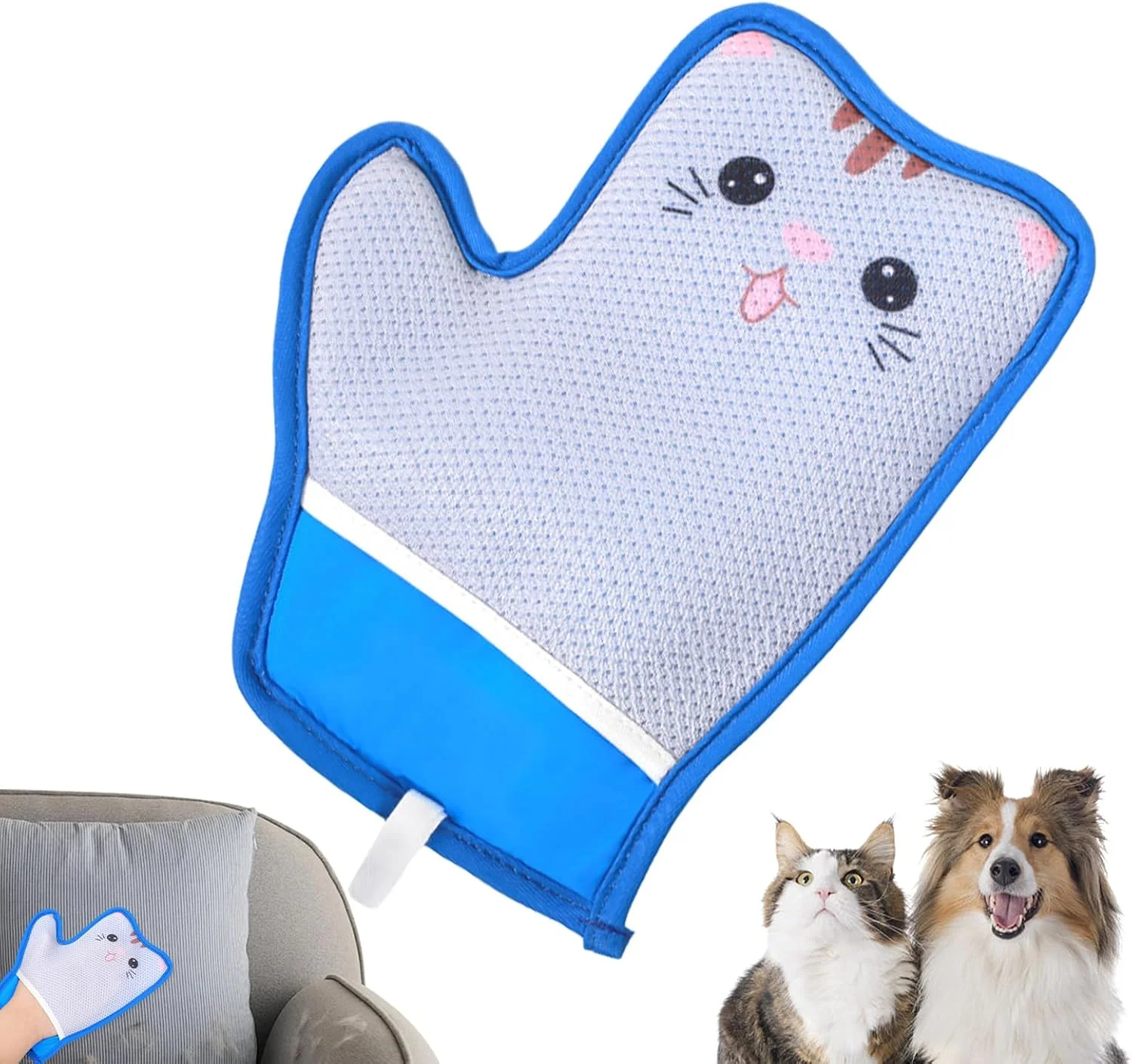 دستکش پاک کننده موی حیوانات خانگی - دستکش کارتونی پاک کننده موی حیوانات خانگی برای گربه ها، برس ضد الکتریسیته ساکن قابل استفاده مجدد برای مبلمان، فرش، تختخواب، کف، مبل، فرش و اثاثیه دستکش پاک کننده موی حیوانات خانگی - دستکش کارتونی پاک کننده موی حیوانات خانگی برای گربه ها، برس ضد الکتریسیته ساکن قابل استفاده مجدد برای مبلمان، فرش، تختخواب، کف، مبل، فرش و اثاثیه