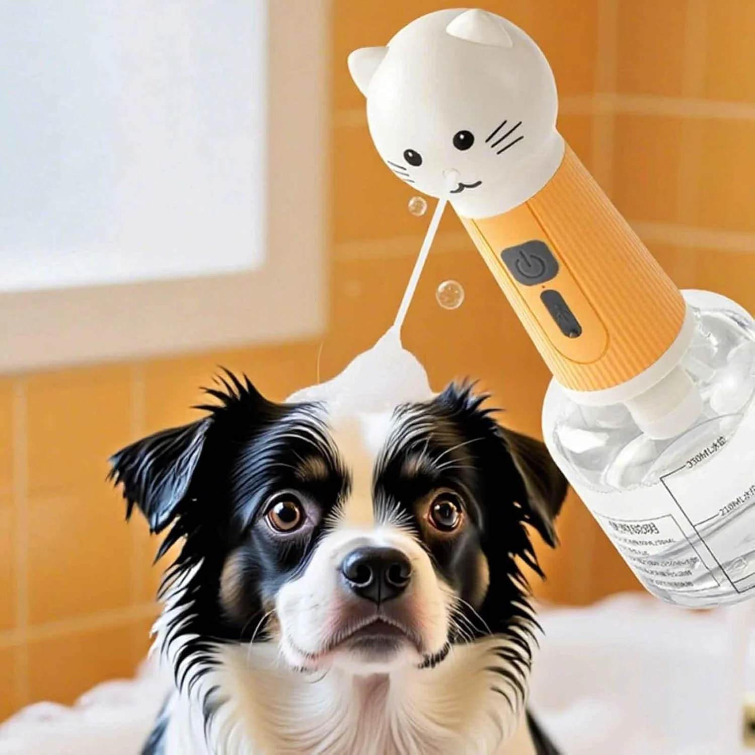 فوم ساز شامپو، پخش کننده شامپو فوم برقی، اسپری نظافت برای توالت سالن مسافرتی حمام فضای باز حیاط خلوت وان باغ فوم ساز شامپو، پخش کننده شامپو فوم برقی، اسپری نظافت برای توالت سالن مسافرتی حمام فضای باز حیاط خلوت وان باغ