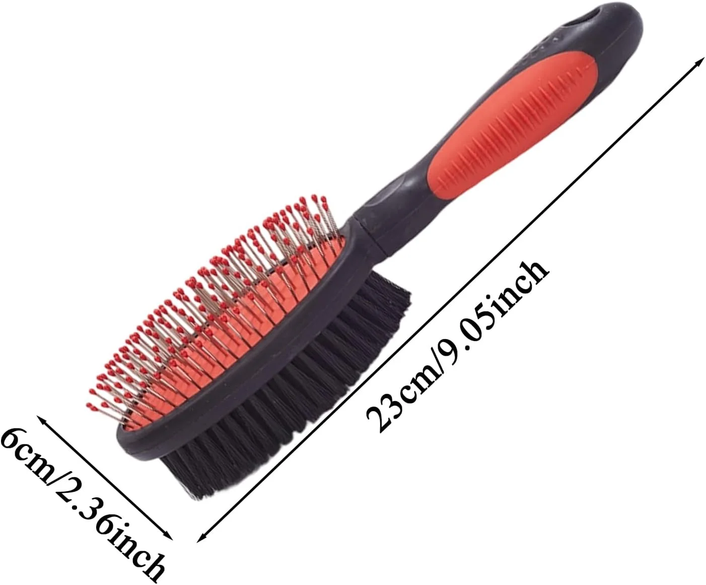 برس سگ برای ریزش مو، برس دو طرفه برای نظافت حیوانات خانگی - شانه قابل حمل برای باز کردن گره موی بچه گربه ها و توله سگ ها با موهای کوتاه و بلند، مناسب برای استفاده در منزل، سالن و حمام برس سگ برای ریزش مو، برس دو طرفه برای نظافت حیوانات خانگی - شانه قابل حمل برای باز کردن گره موی بچه گربه ها و توله سگ ها با موهای کوتاه و بلند، مناسب برای استفاده در منزل، سالن و حمام