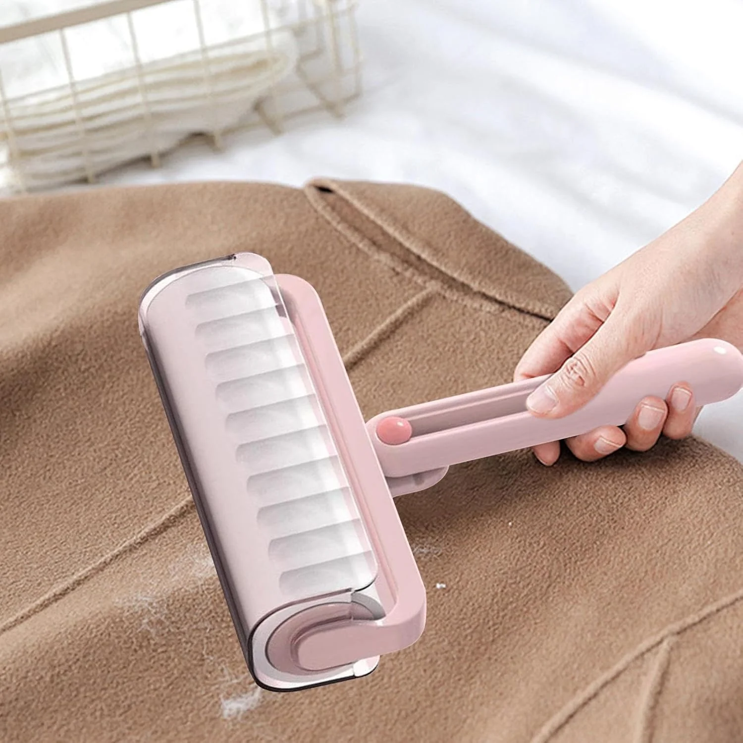 غلتک پرزگیر چسبناک | غلتک چسبی موی سگ برای مبل | لوازم نظافت قابل حمل برای کمد لباس پارچه ای، کلاه، کفش، فضای داخلی خودرو، خانه، دفتر، مسافرت، لباسشویی، روکش مبلمان غلتک پرزگیر چسبناک | غلتک چسبی موی سگ برای مبل | لوازم نظافت قابل حمل برای کمد لباس پارچه ای، کلاه، کفش، فضای داخلی خودرو، خانه، دفتر، مسافرت، لباسشویی، روکش مبلمان