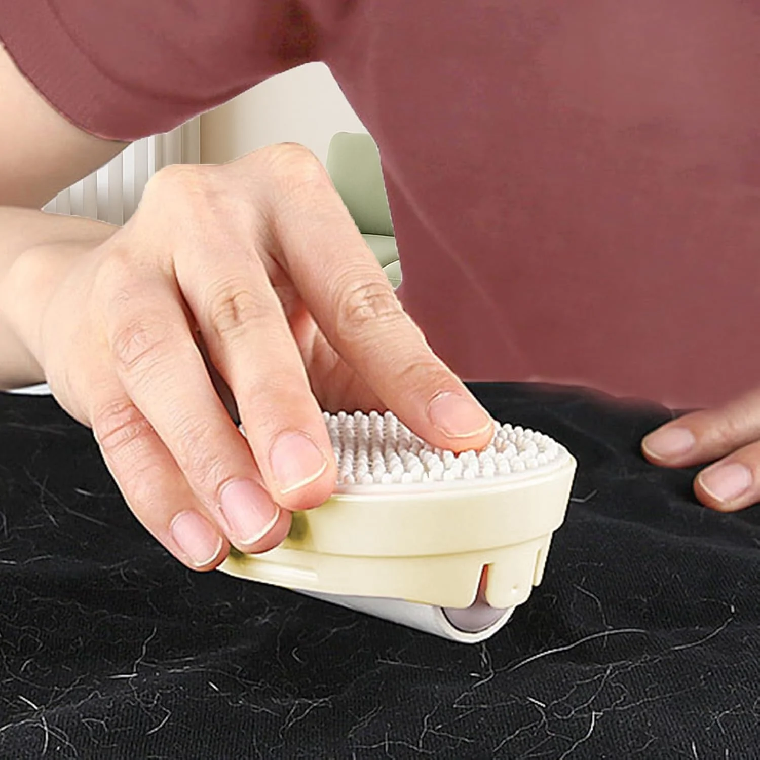 غلتک چسبناک - موبر حیوانات خانگی - ابزار پاک کننده قابل حمل برای مبلمان، مبل، فرش، رختخواب، صندلی ماشین، سگ، گربه غلتک چسبناک - موبر حیوانات خانگی - ابزار پاک کننده قابل حمل برای مبلمان، مبل، فرش، رختخواب، صندلی ماشین، سگ، گربه